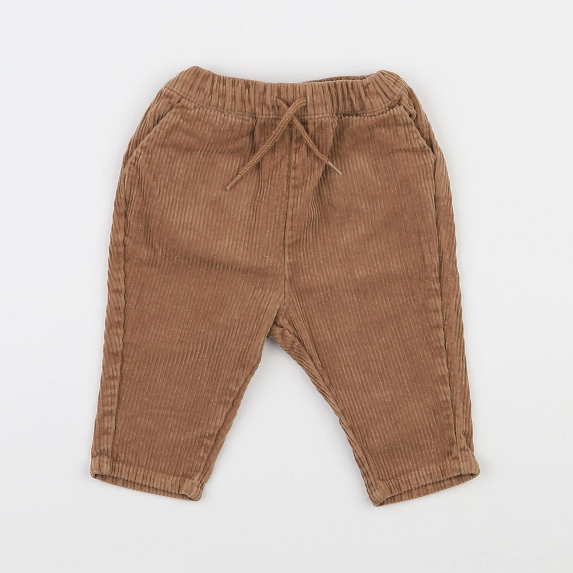 Vertbaudet - pantalon marron - 3 mois