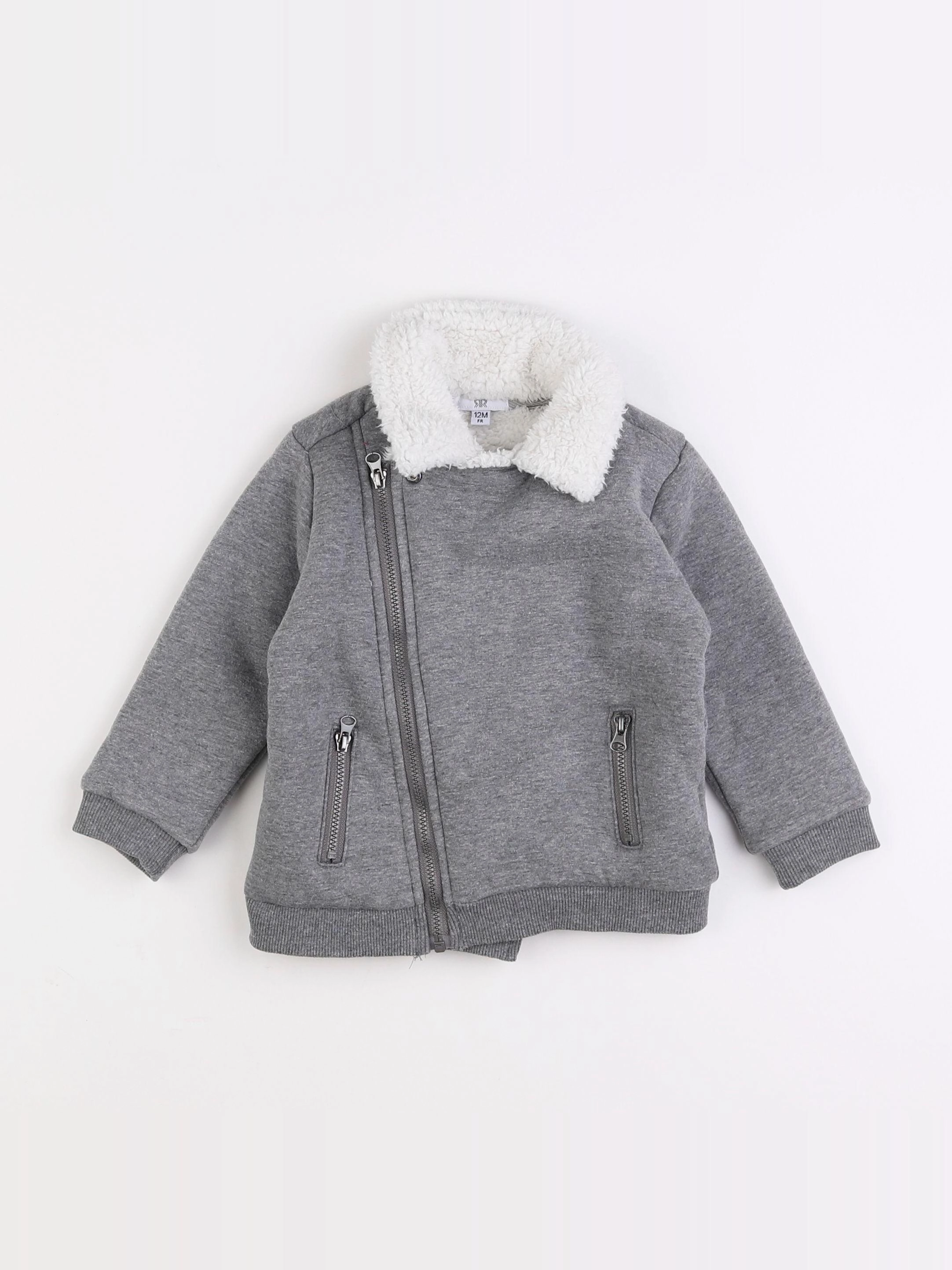La Redoute - veste gris - 12 mois
