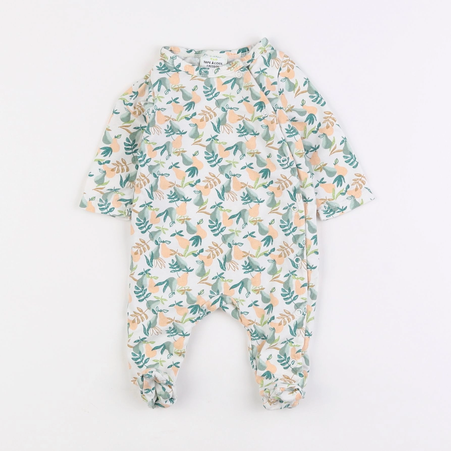 Tape à l'oeil - pyjama coton multicolore - 1 mois