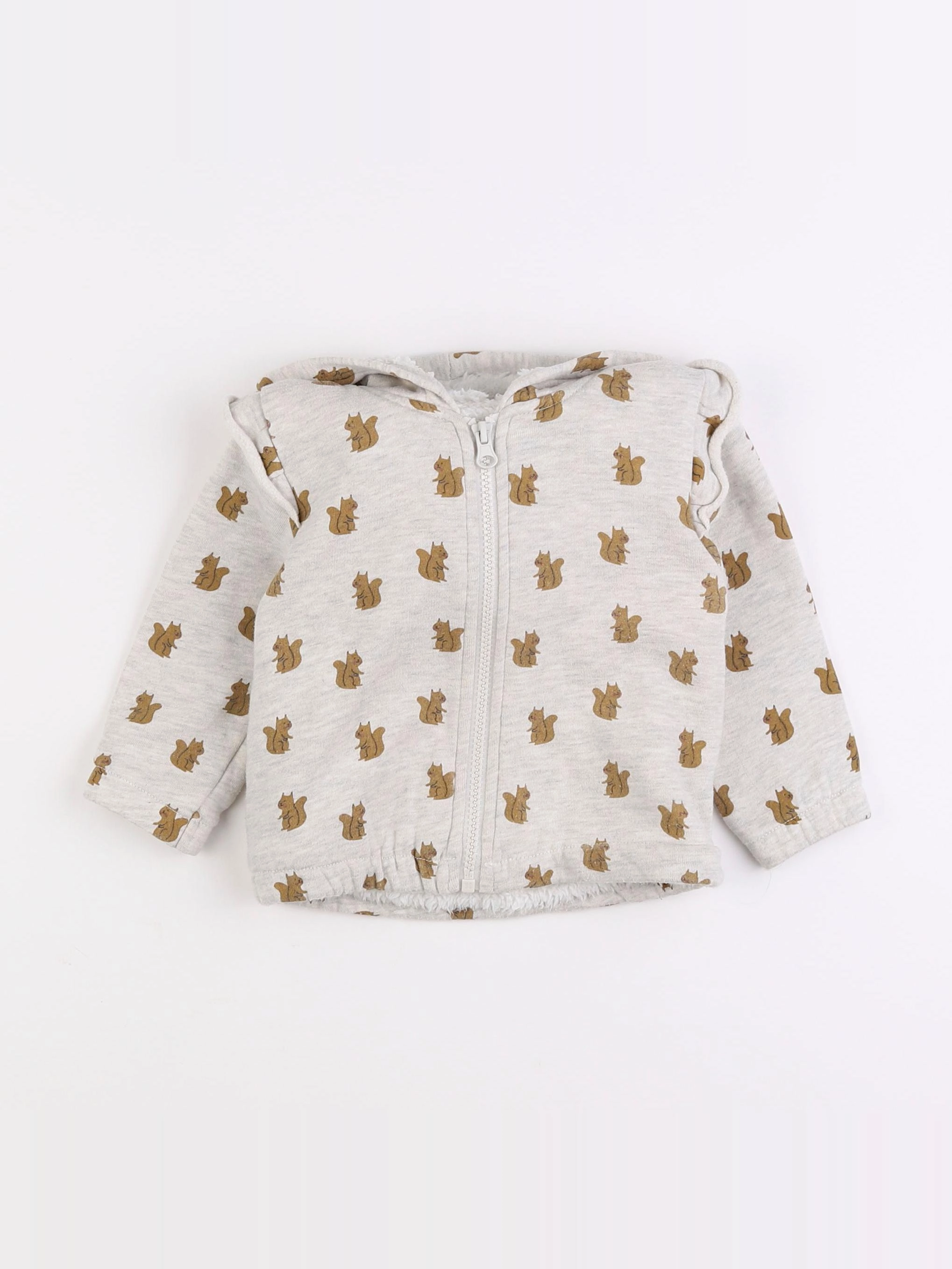 Boutchou - sweat gris - 18 mois