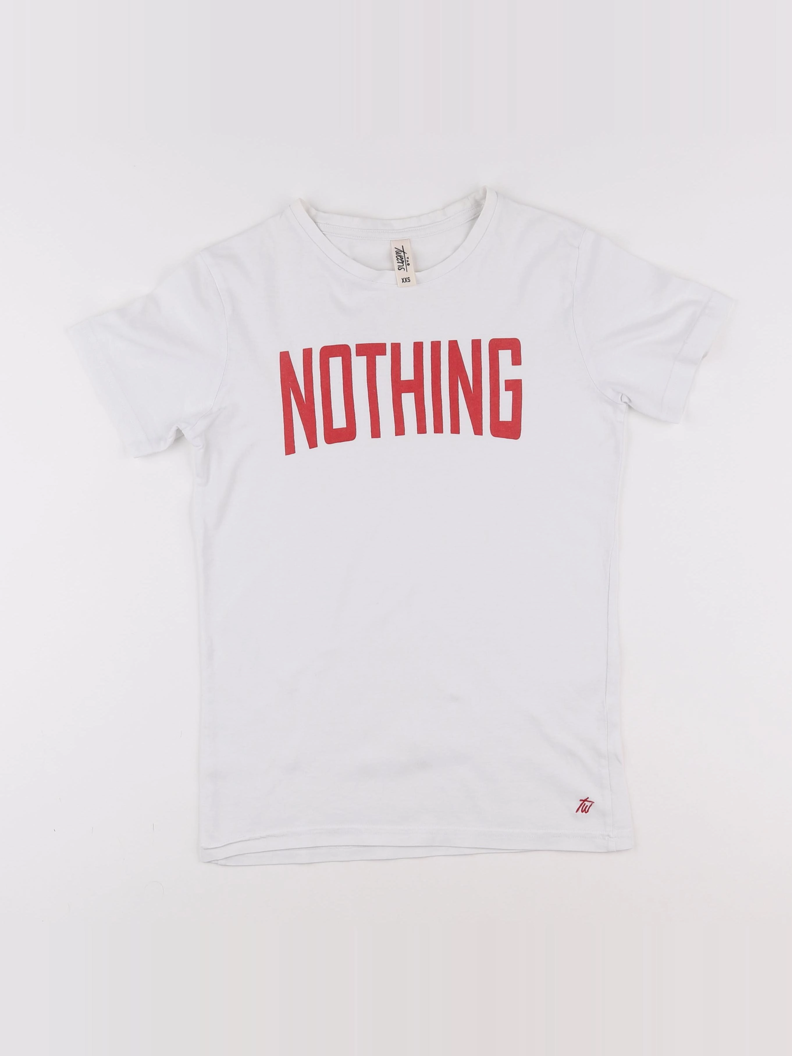 Tape à l'oeil - tee-shirt blanc, rouge - 10 ans