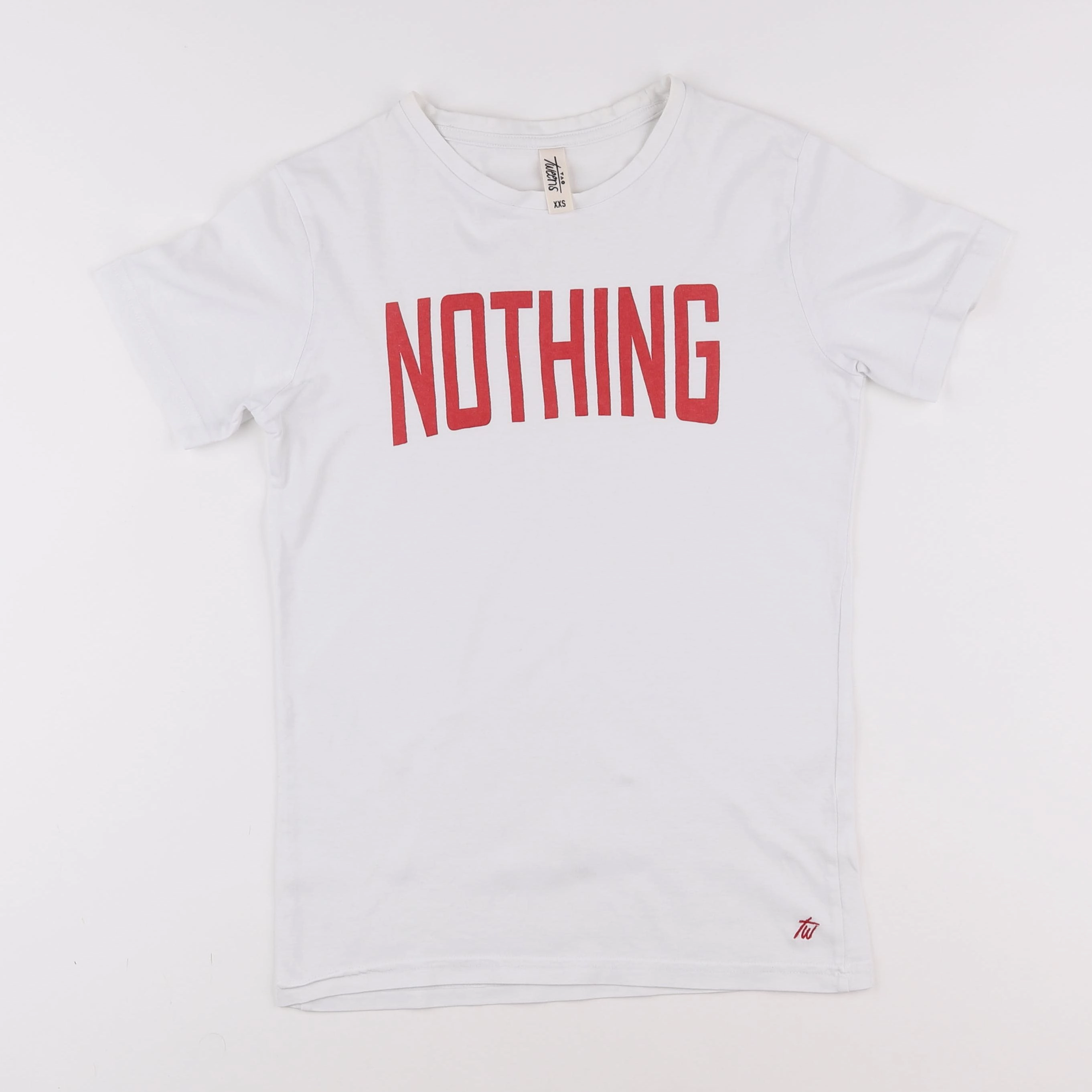Tape à l'oeil - tee-shirt blanc, rouge - 10 ans