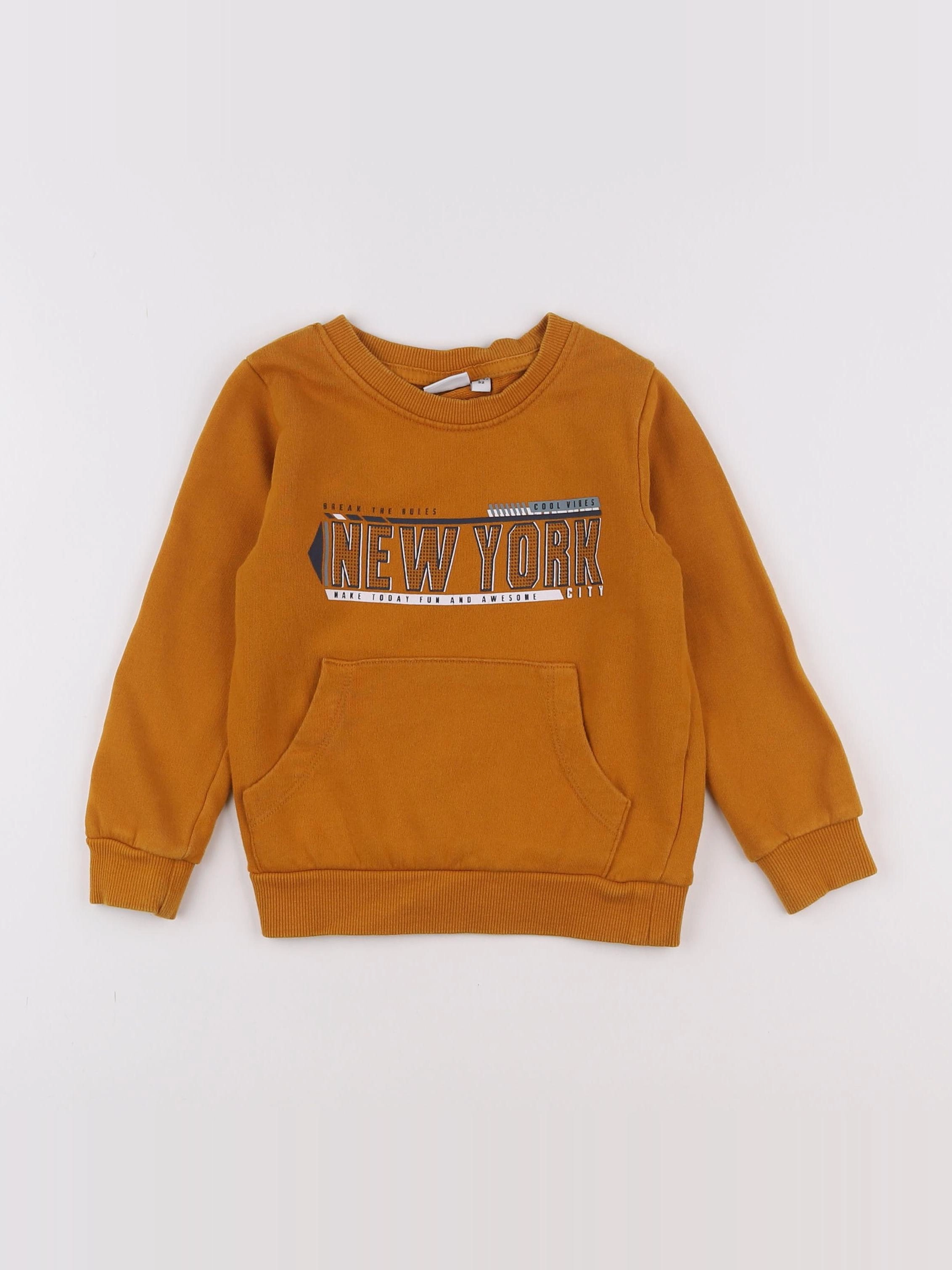 Name it - sweat orange - 18 mois à 2 ans