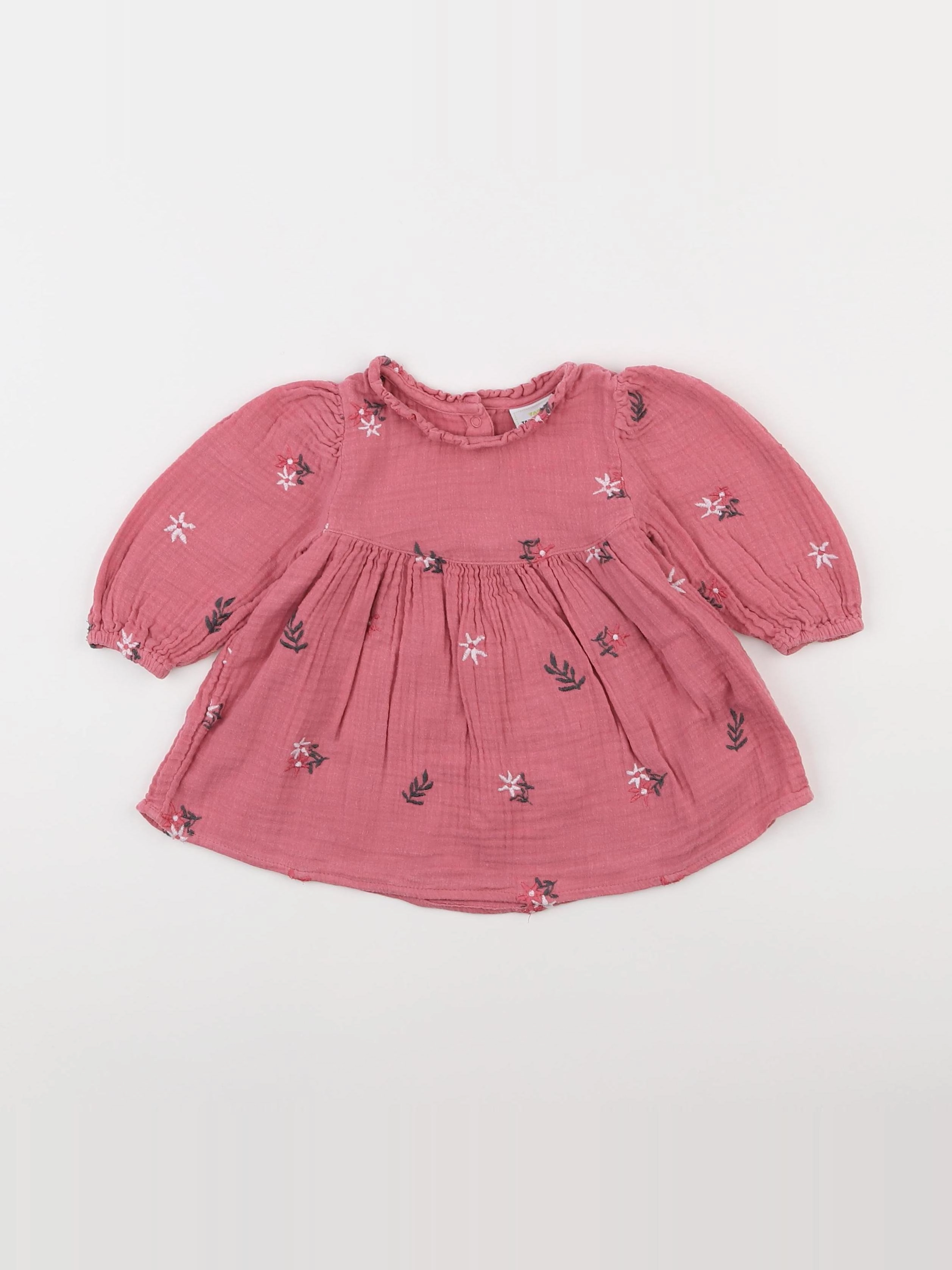 Tape à l'oeil - robe rose - 6 mois