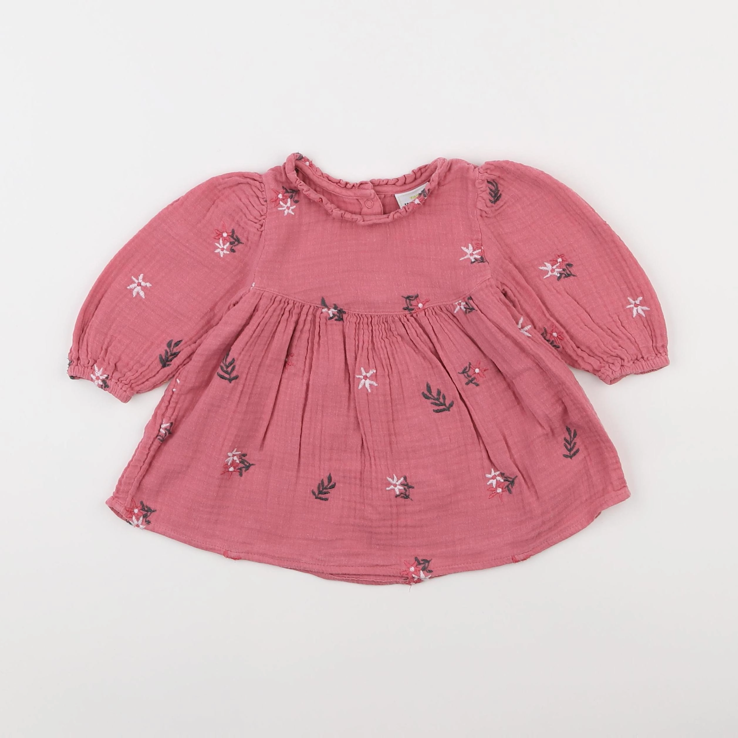 Tape à l'oeil - robe rose - 6 mois