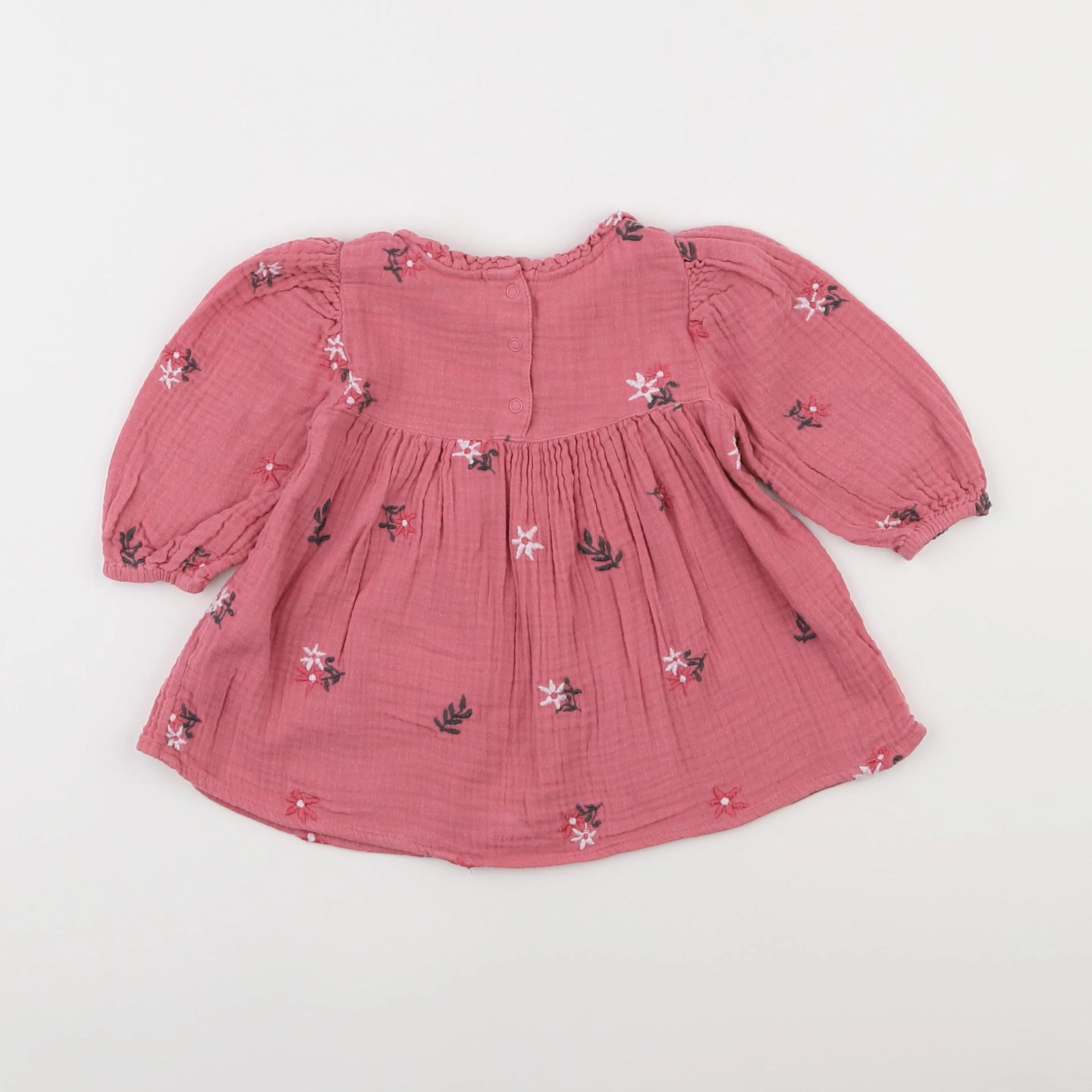 Tape à l'oeil - robe rose - 6 mois