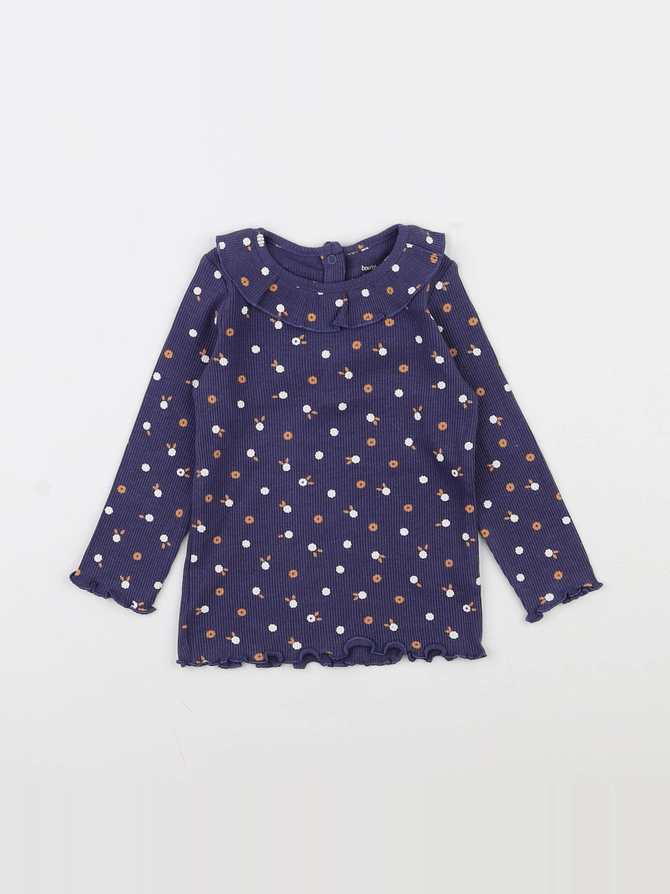 Boutchou - tee-shirt violet - 12 mois