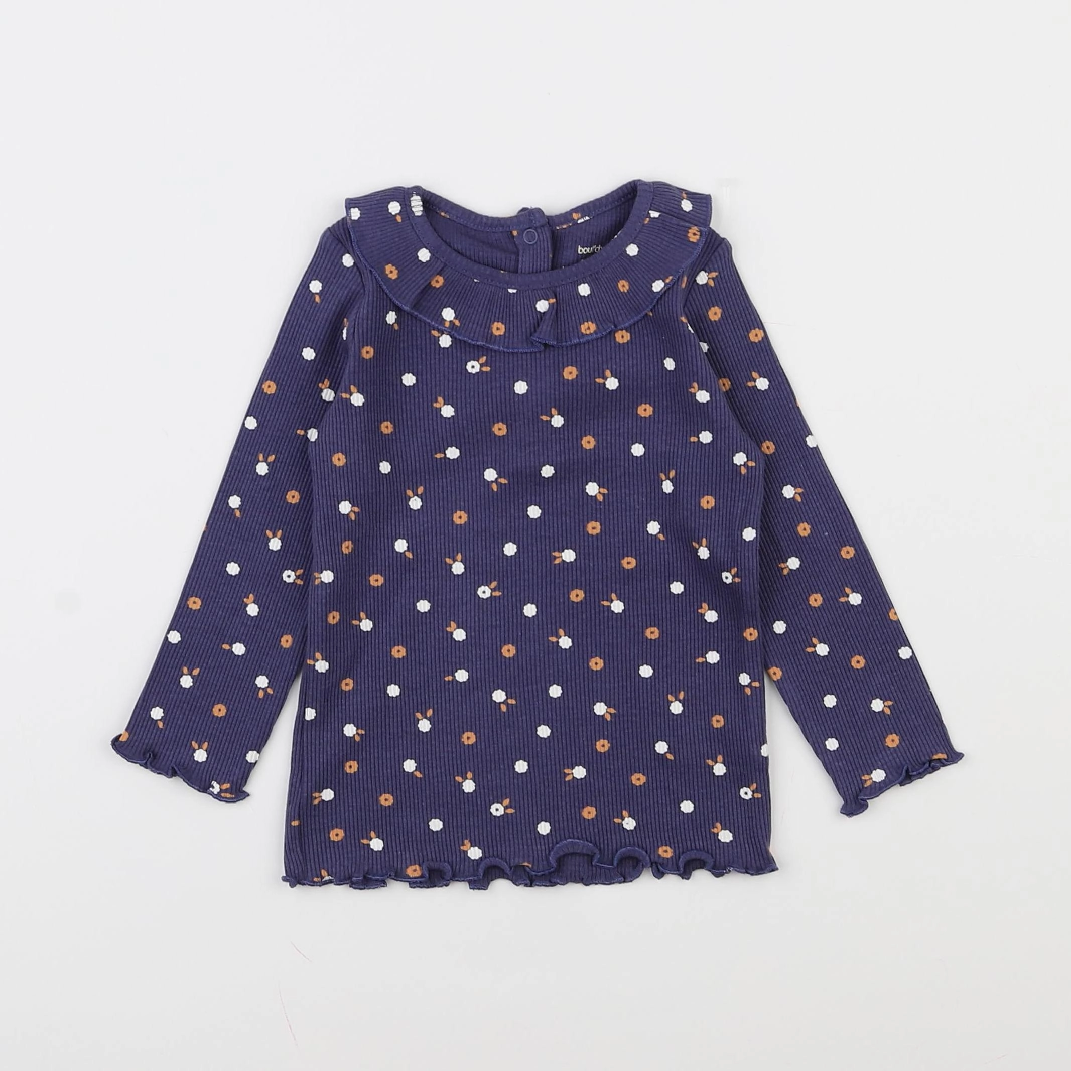 Boutchou - tee-shirt violet - 12 mois