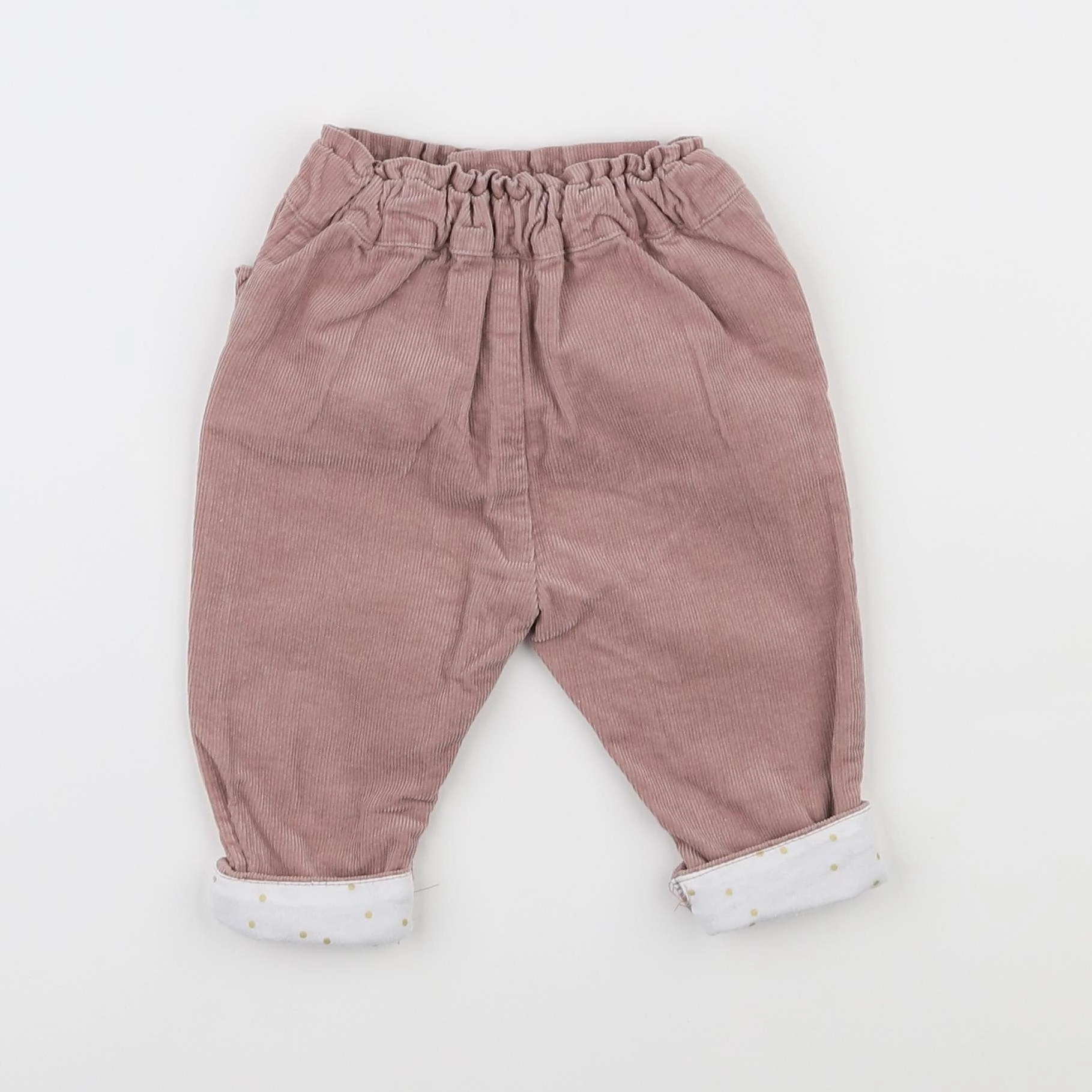 Vertbaudet - pantalon marron - 3 mois