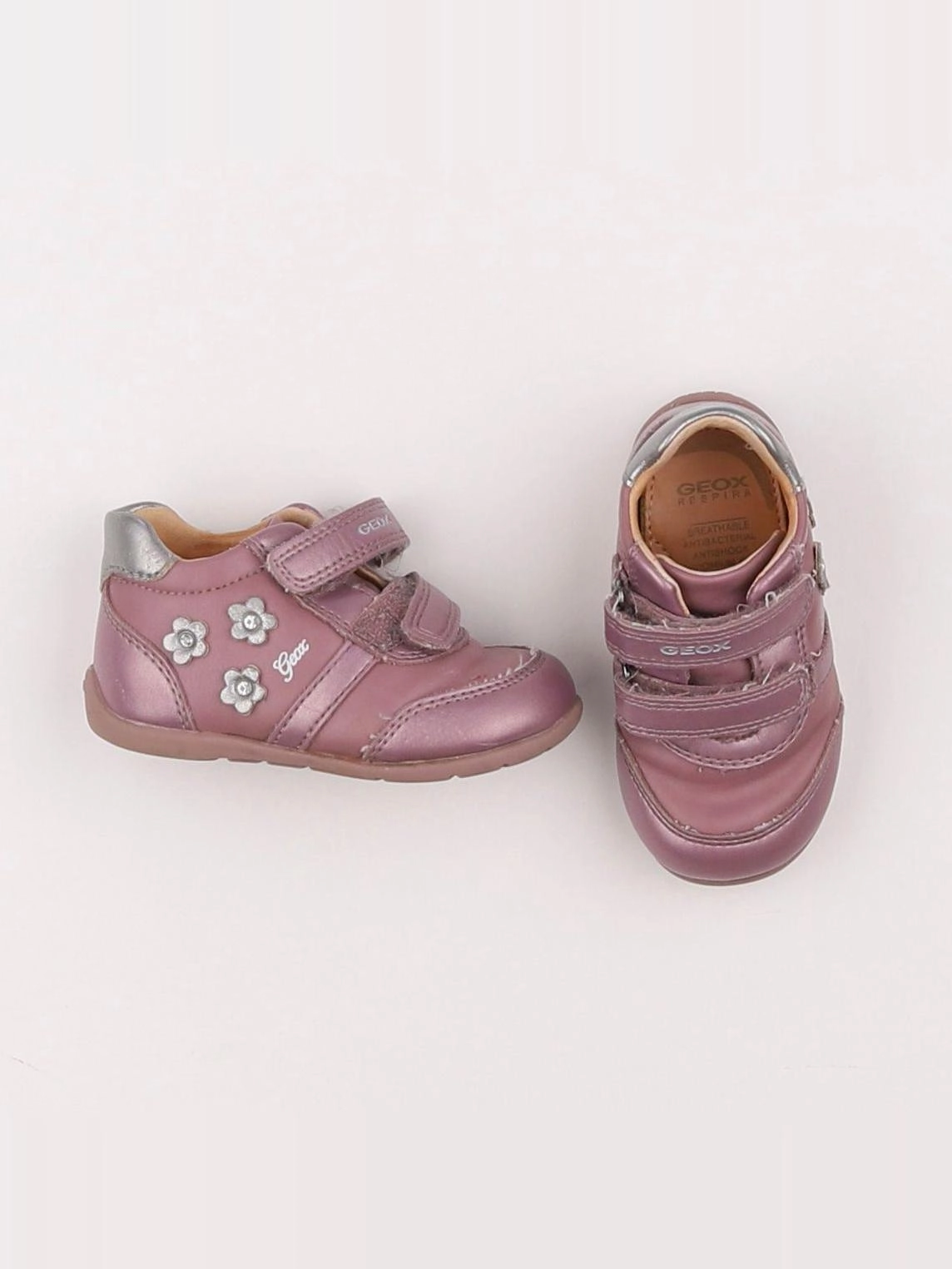 Geox - baskets rose - pointure 21