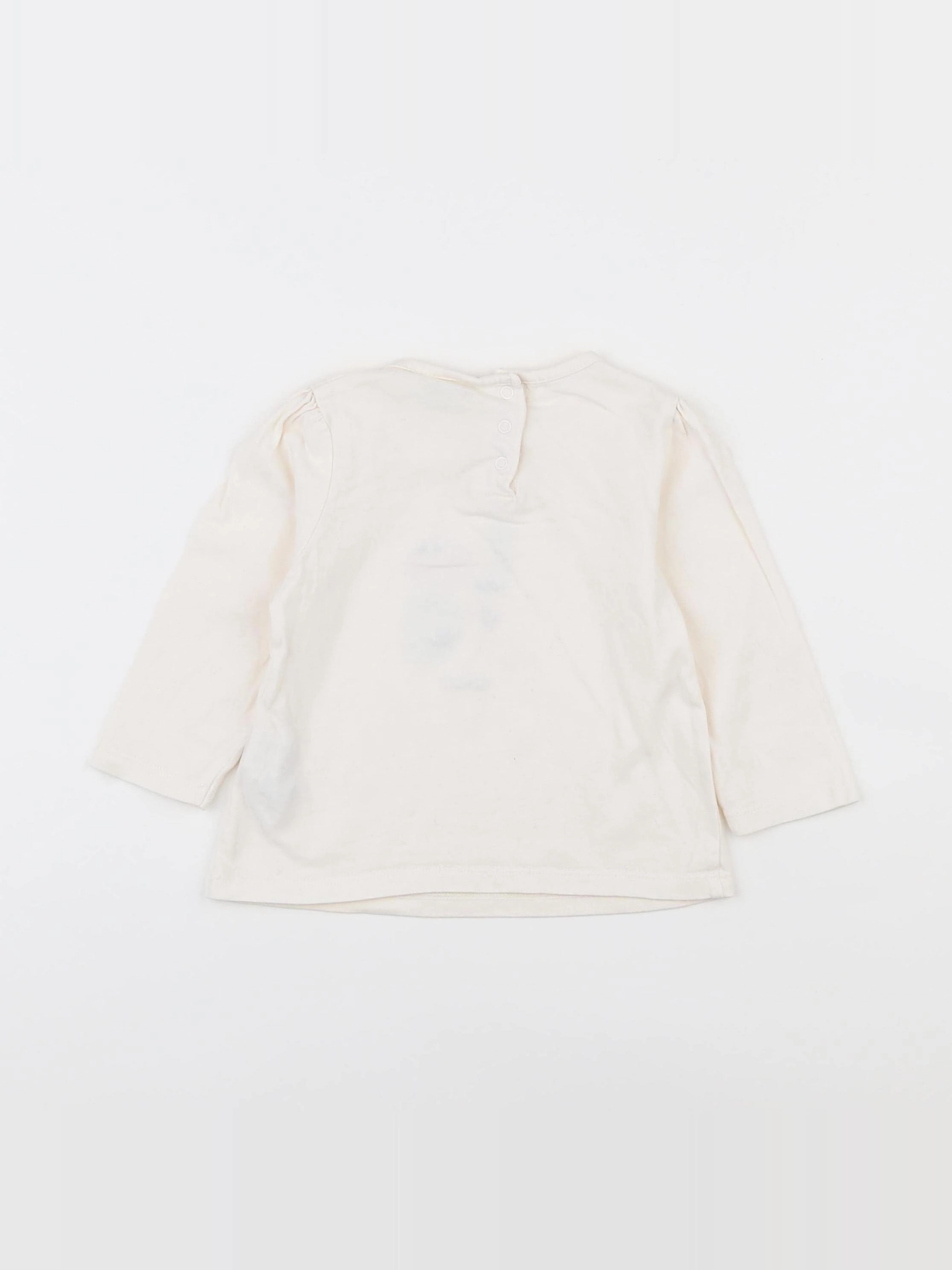 Tape à l'oeil - tee-shirt beige - 18 mois
