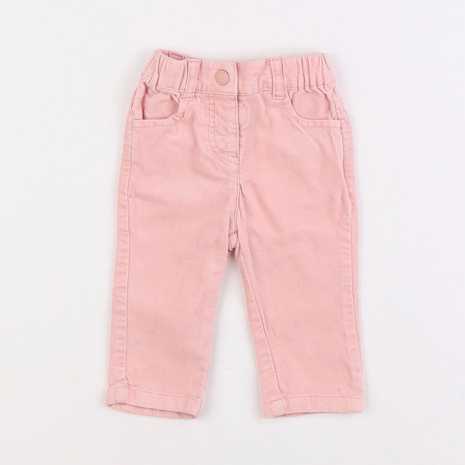 Vertbaudet - pantalon rose - 3 mois