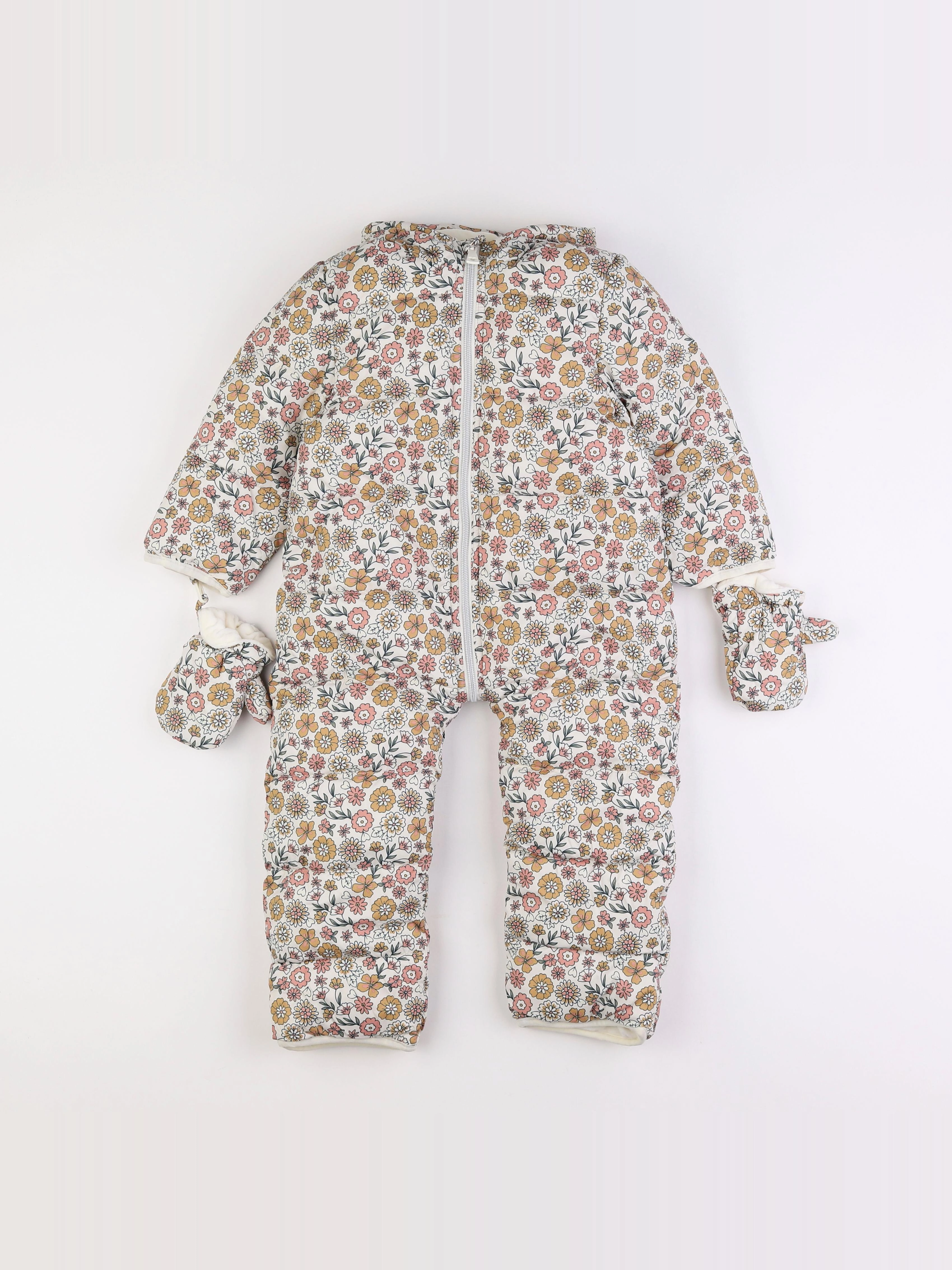 Vertbaudet - combi-pilote beige - 3 ans
