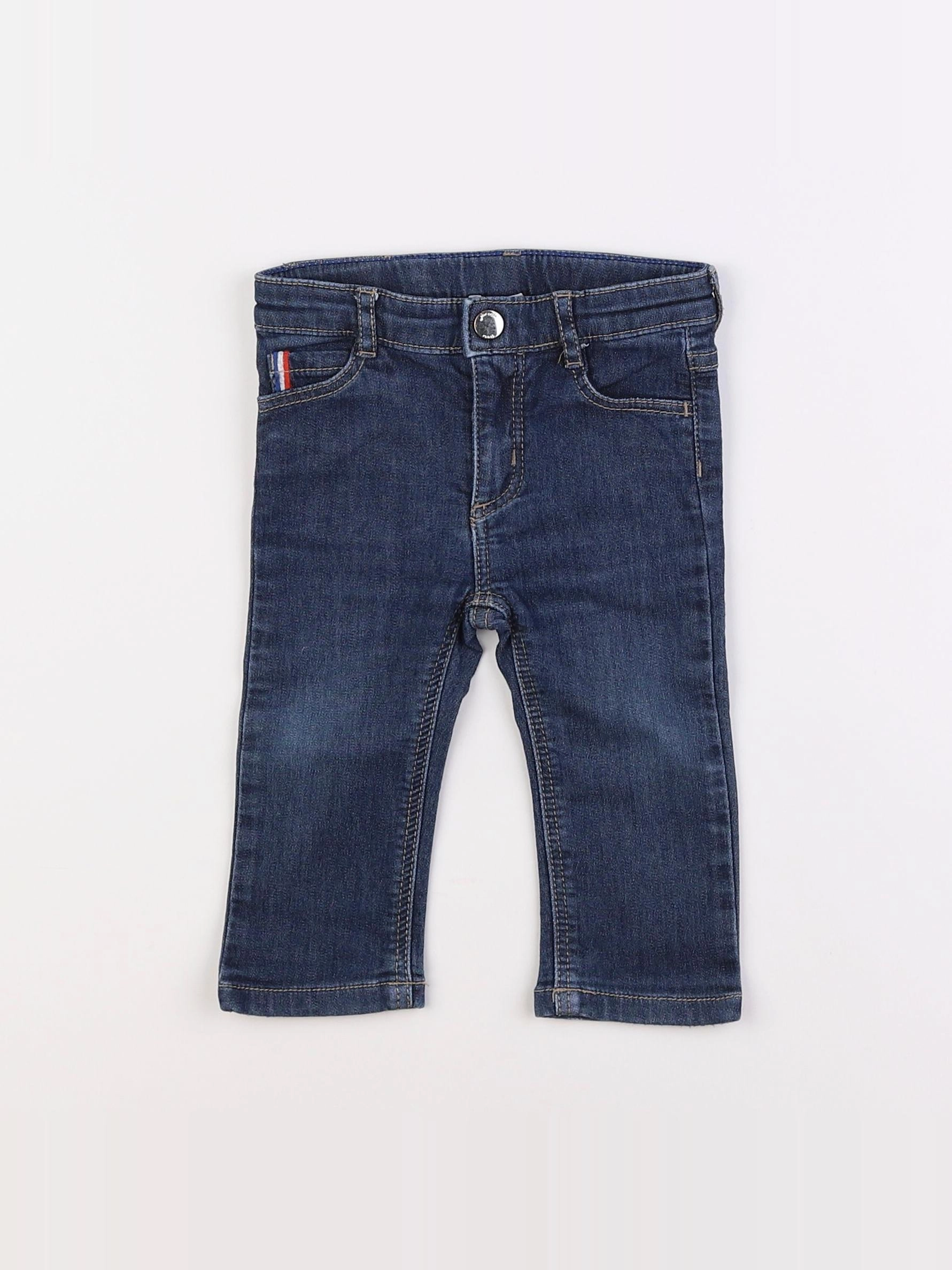 Jacadi - jean bleu - 12 mois