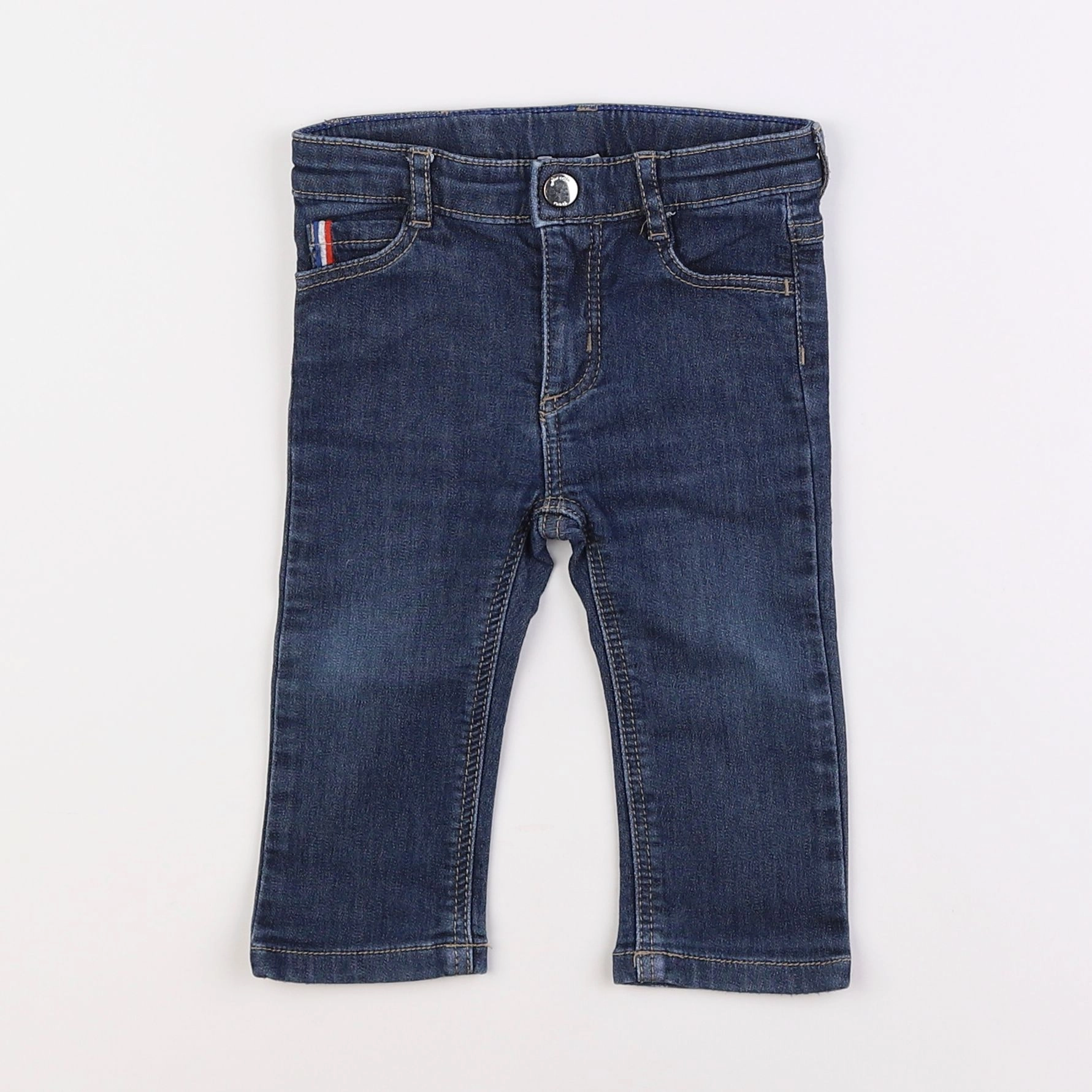 Jacadi - jean bleu - 12 mois