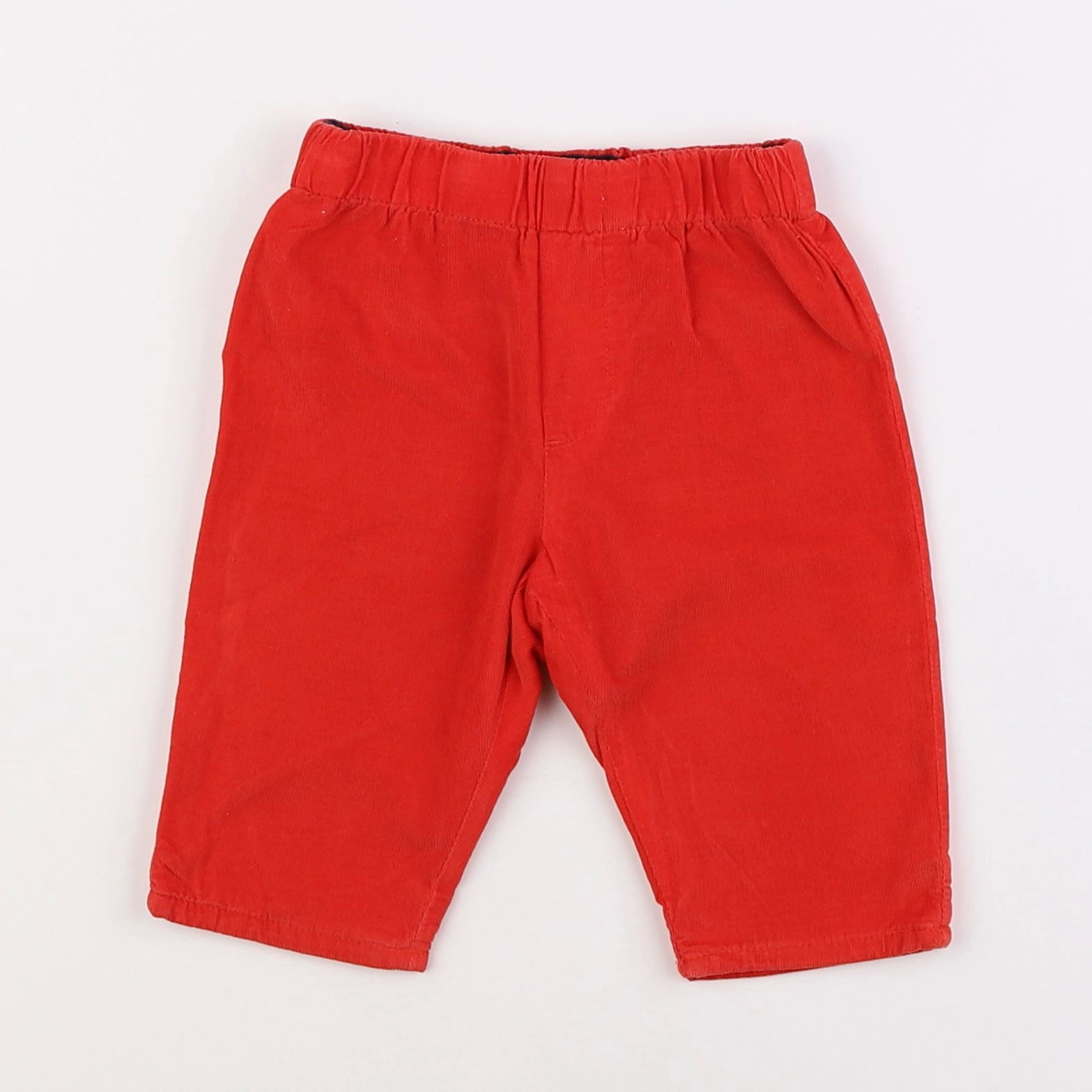 Jacadi - pantalon doublé rouge - 6 mois