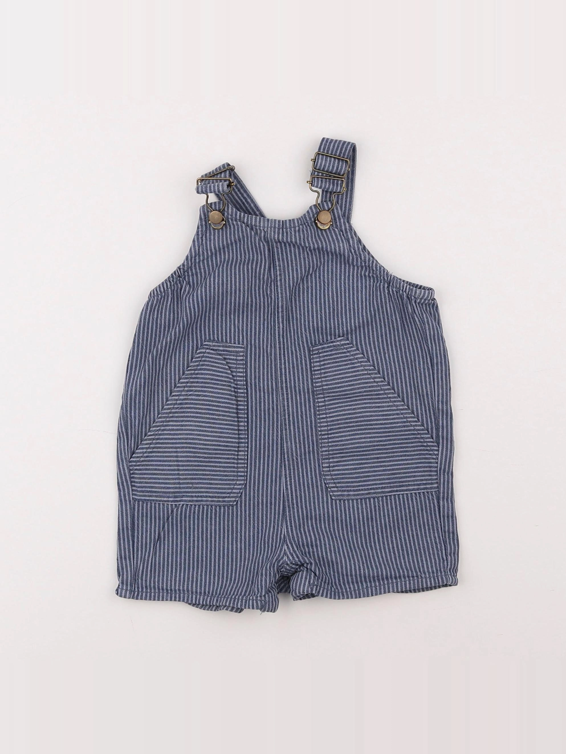 Boutchou - salopette bleu - 9 mois