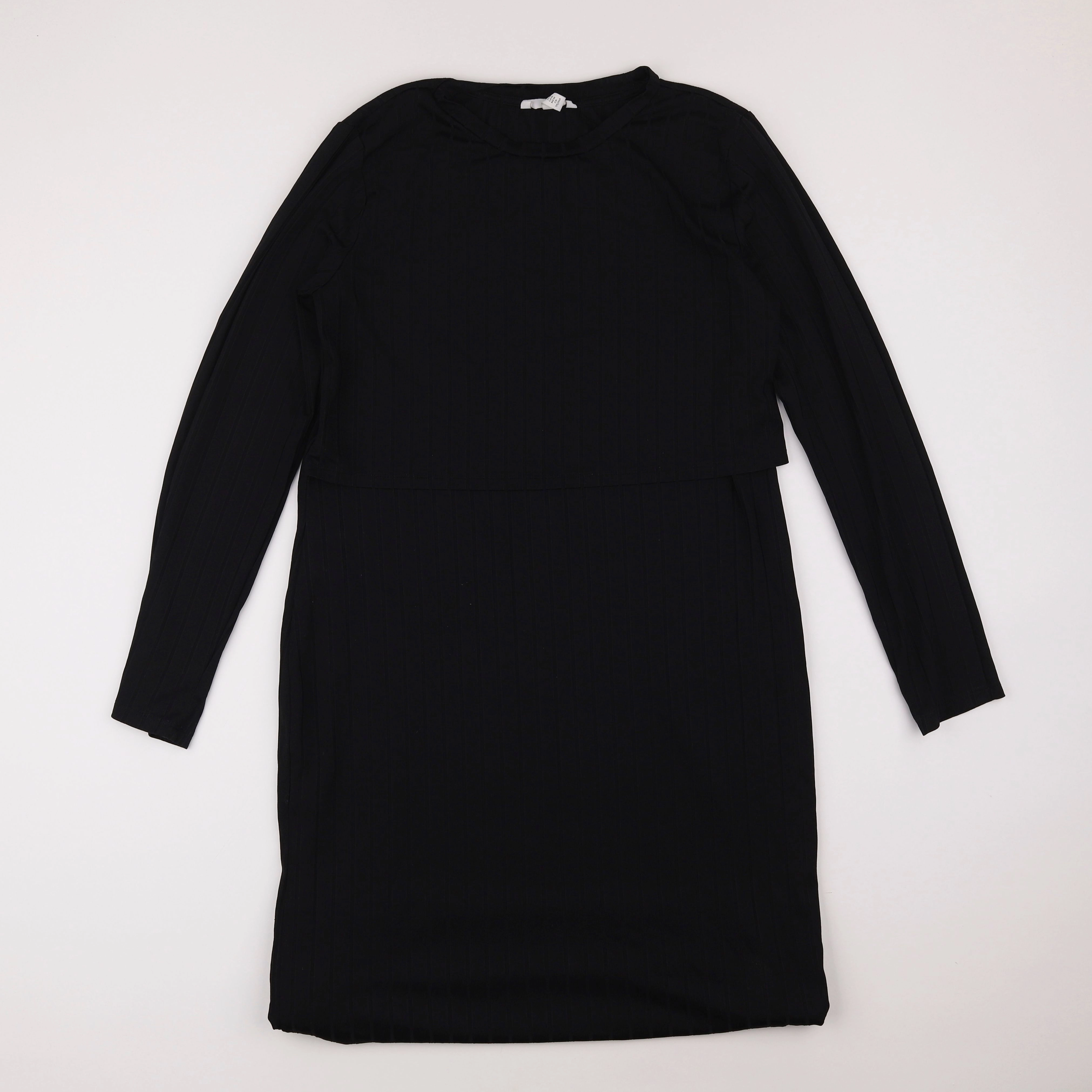 H&M - robe grossesse noir - m