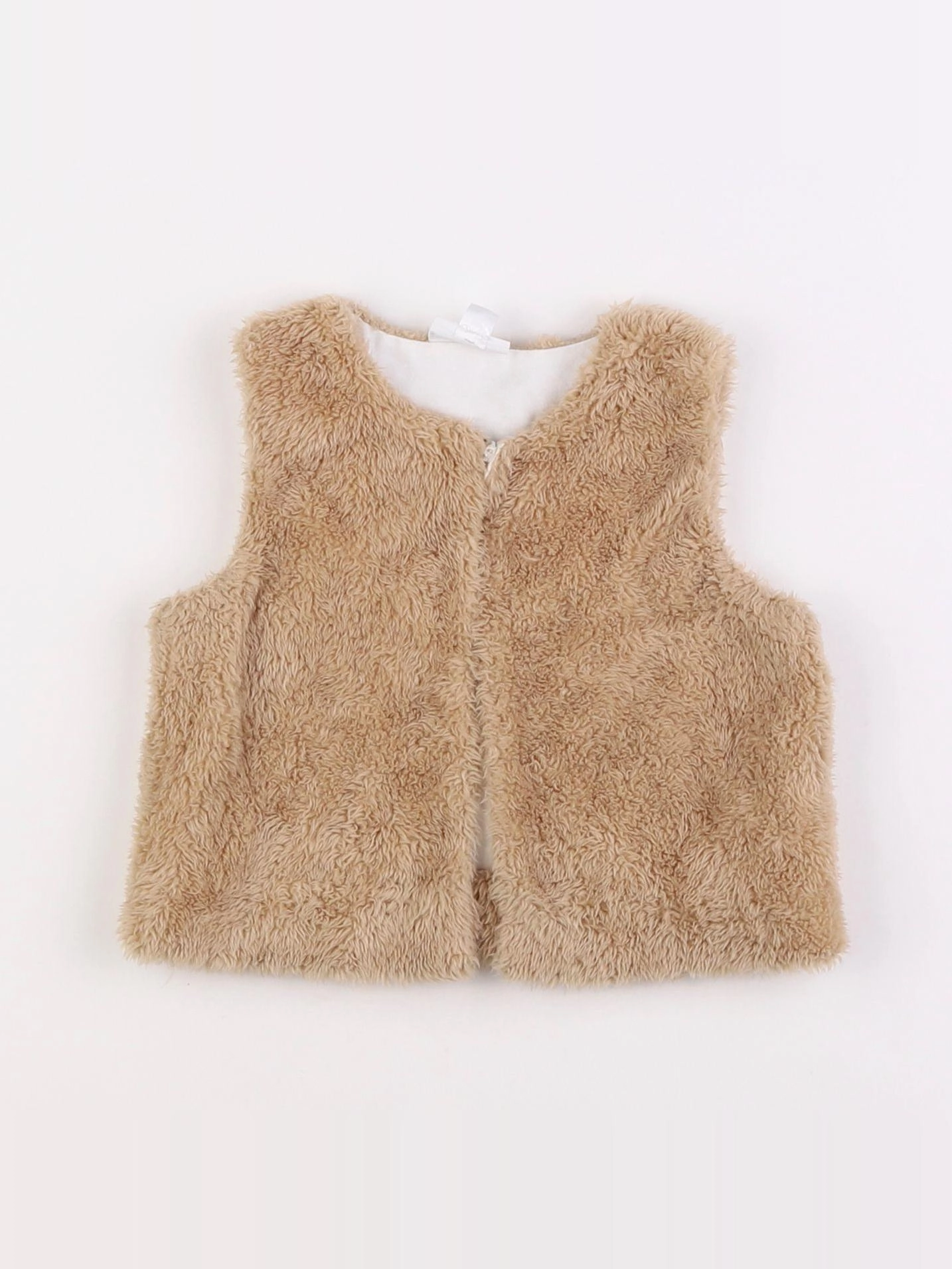 Vertbaudet - gilet marron - 9 mois