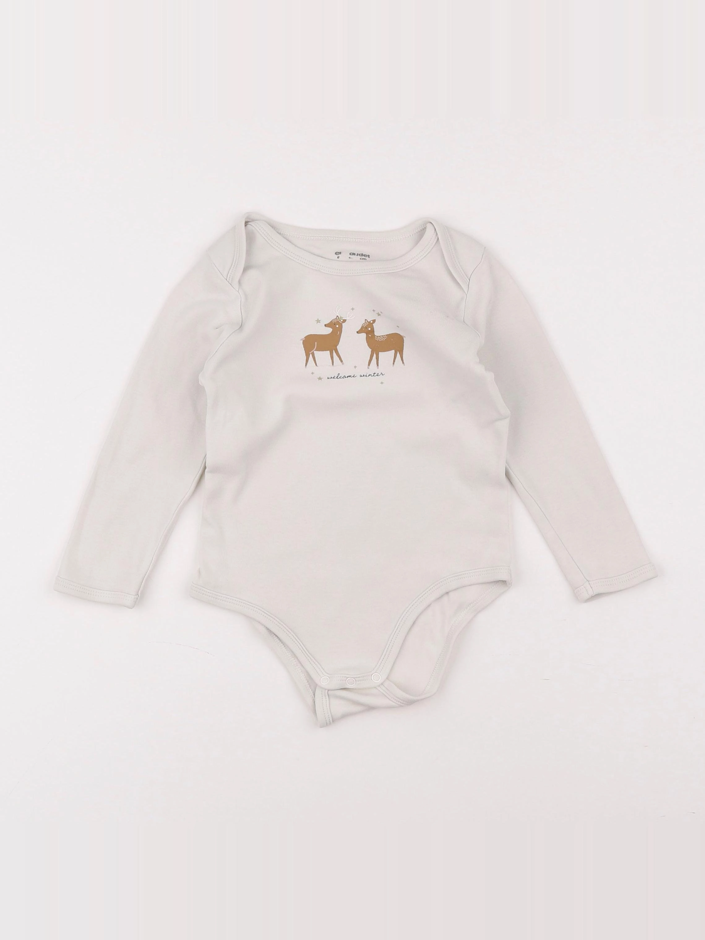 Vertbaudet - body beige - 3 ans