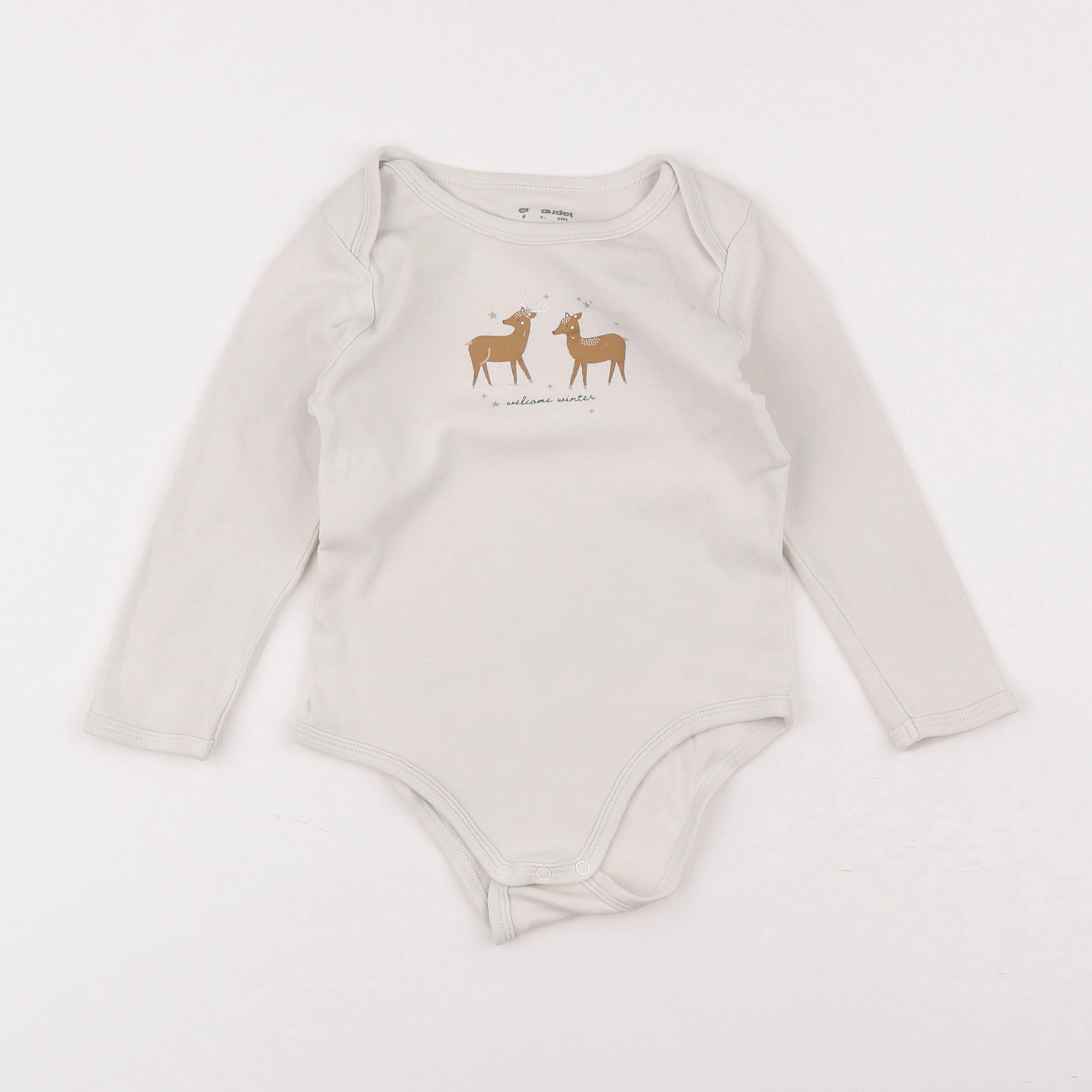 Vertbaudet - body beige - 3 ans