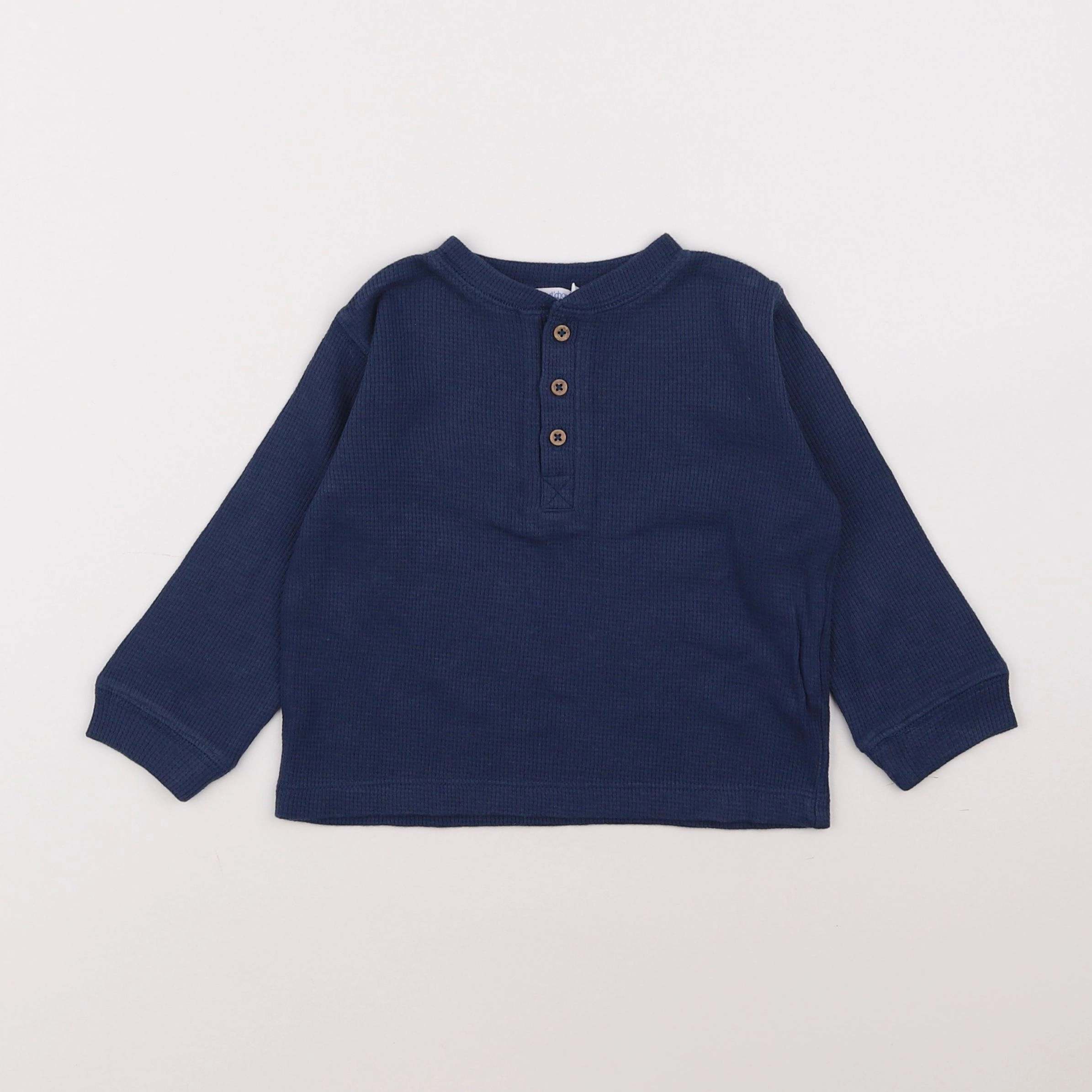 Boutchou - tee-shirt bleu - 9 mois