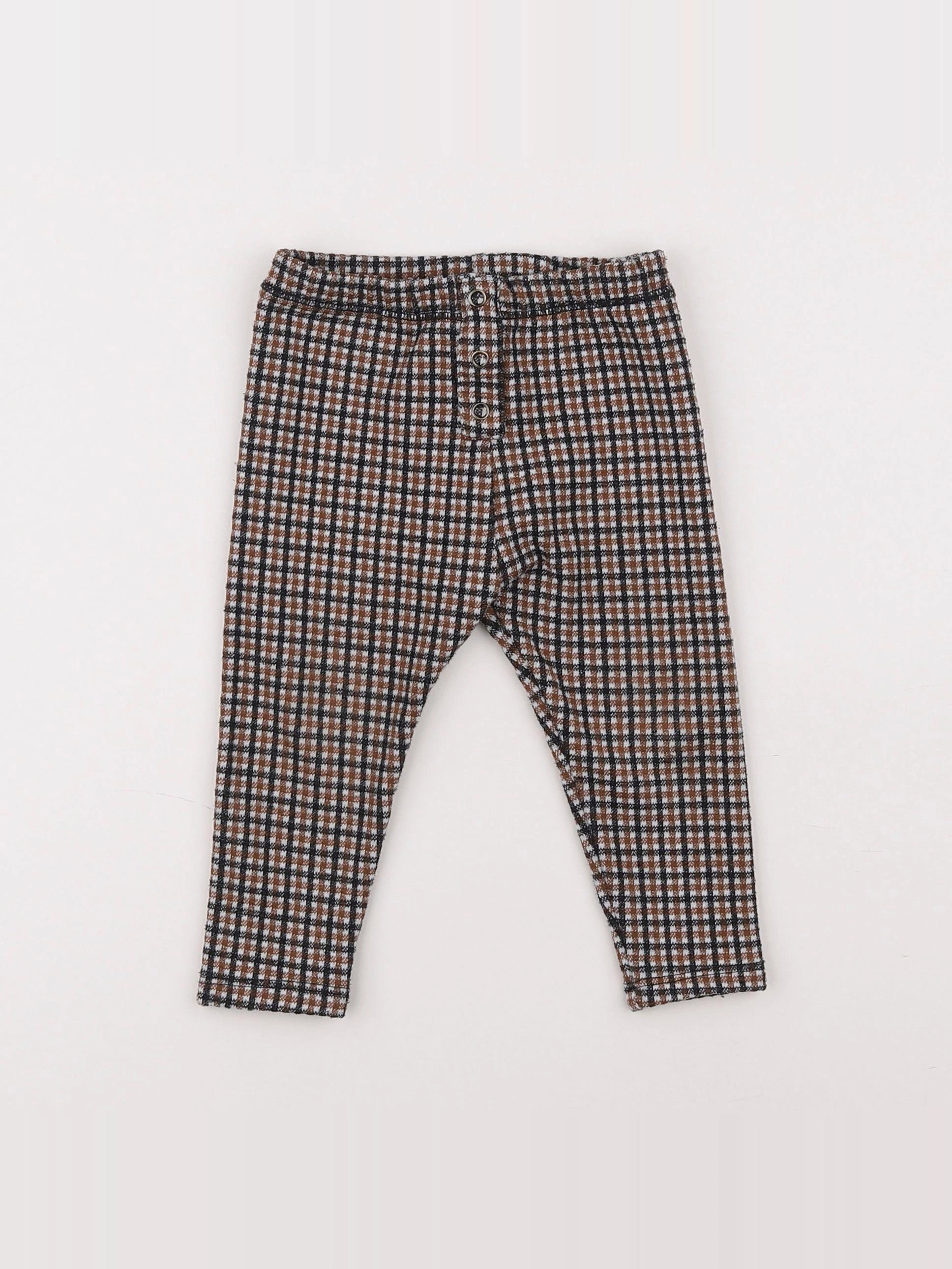 Zara - pantalon marron - 12/18 mois