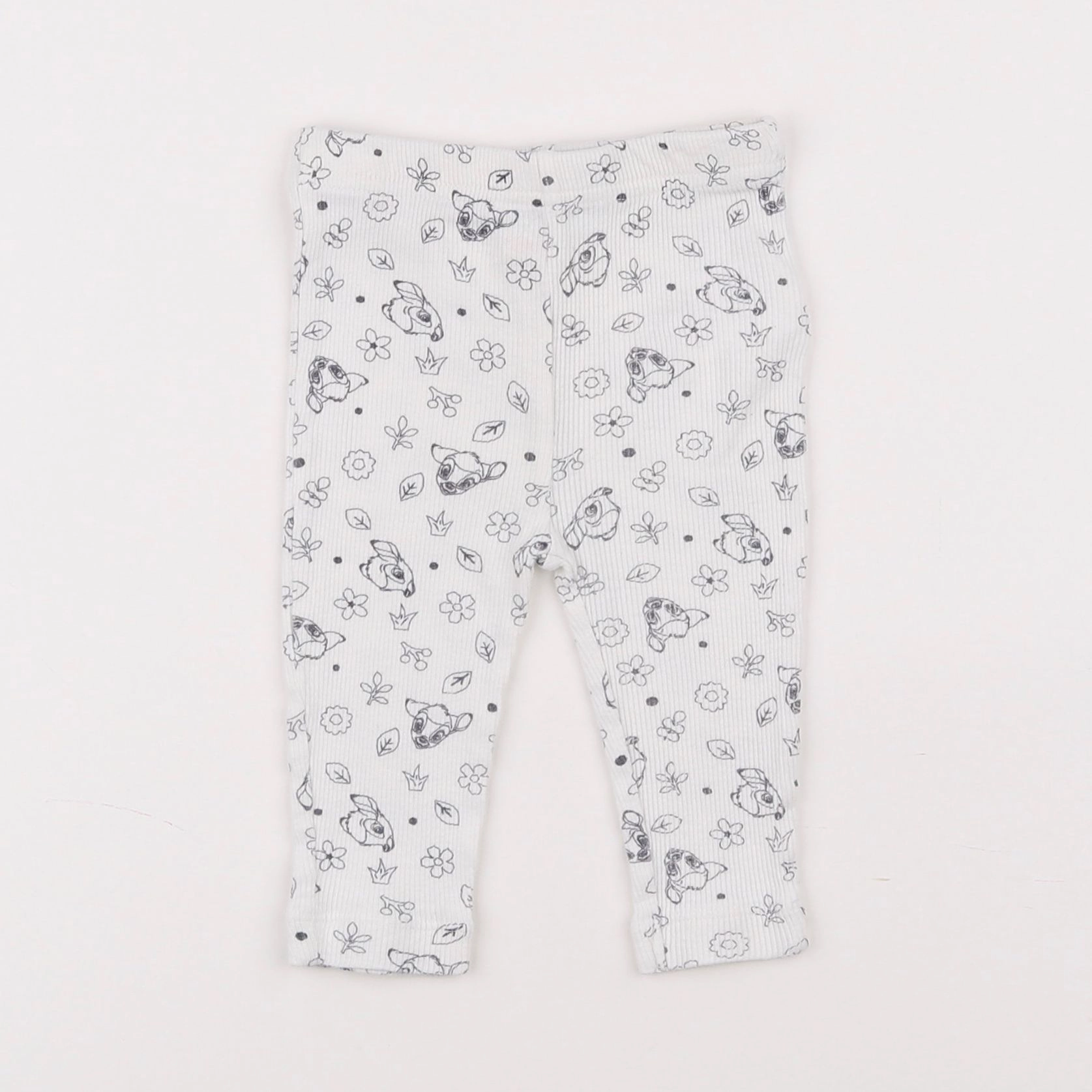 Vertbaudet - legging blanc - 6 mois