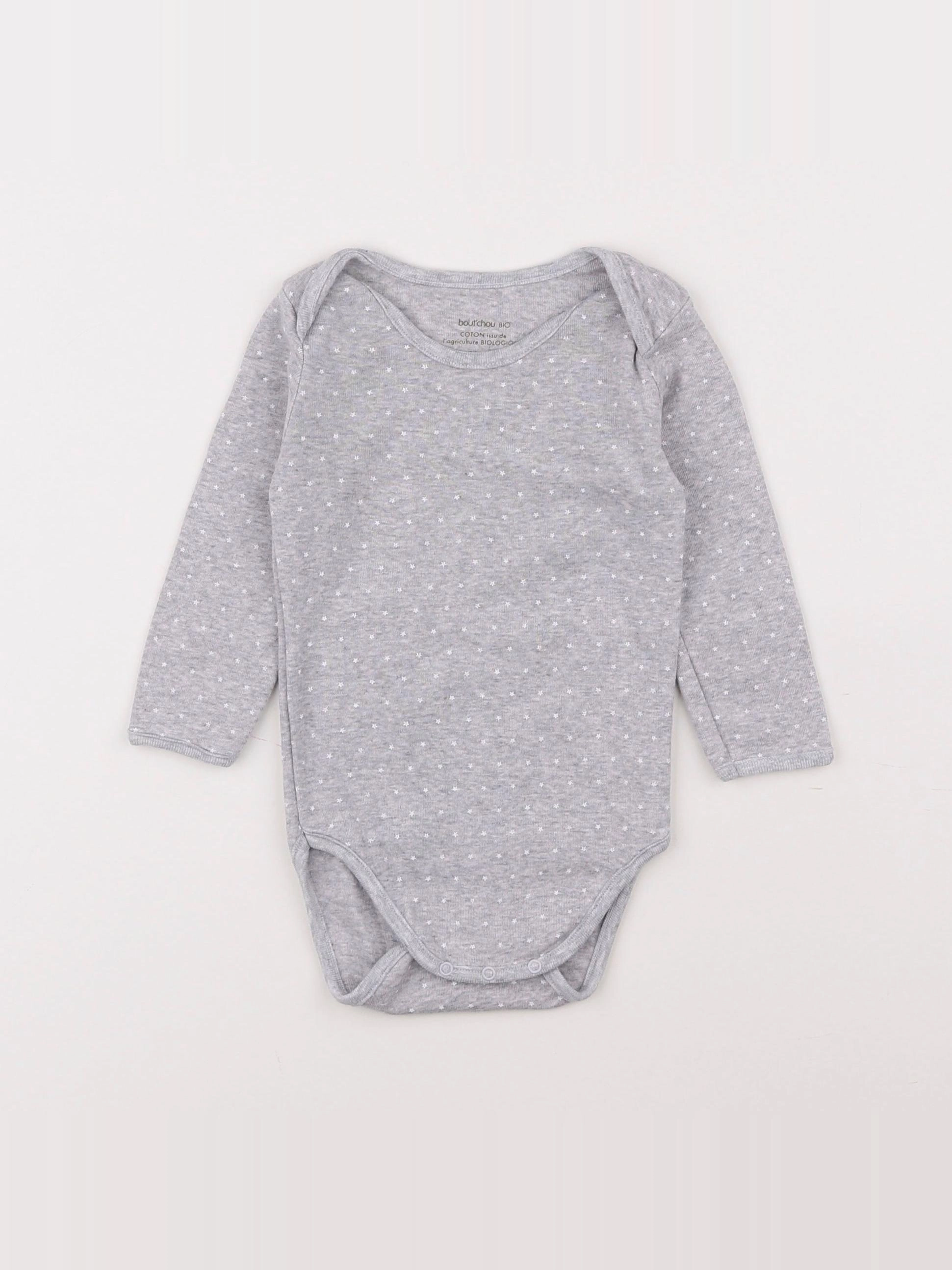Boutchou - body gris - 12 mois