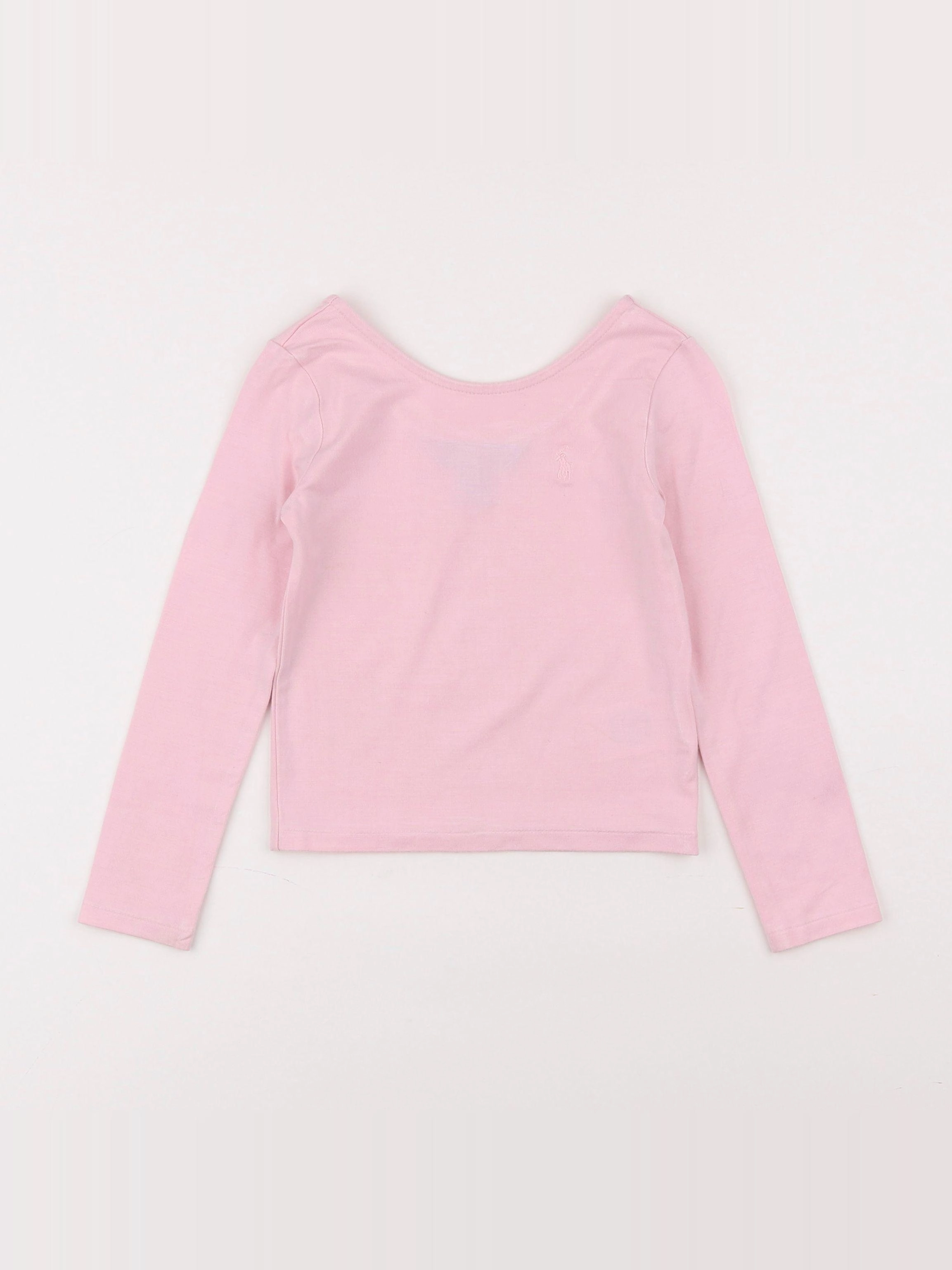 Ralph Lauren - tee-shirt rose - 4 ans