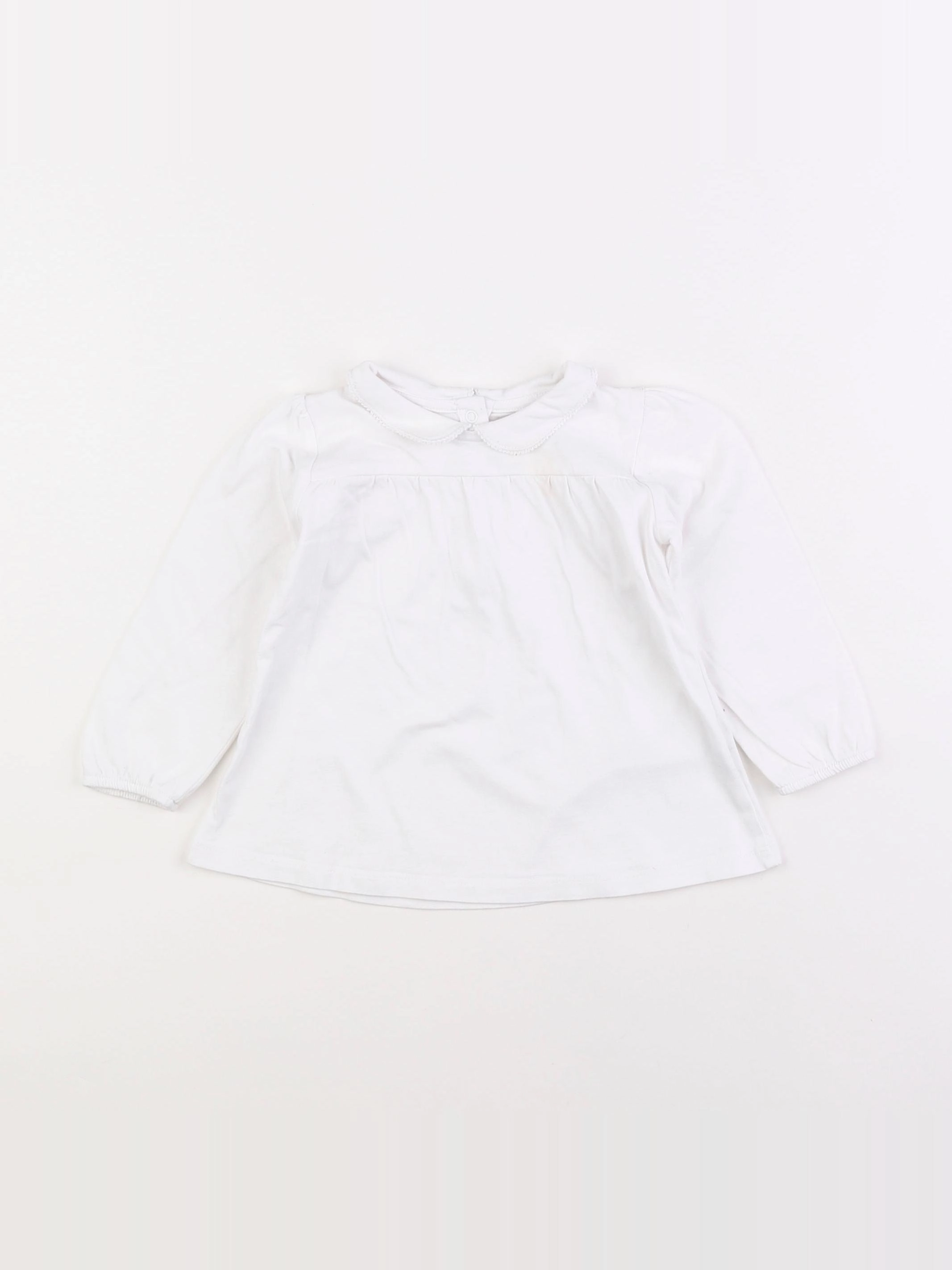 Boutchou - tee-shirt blanc - 18 mois