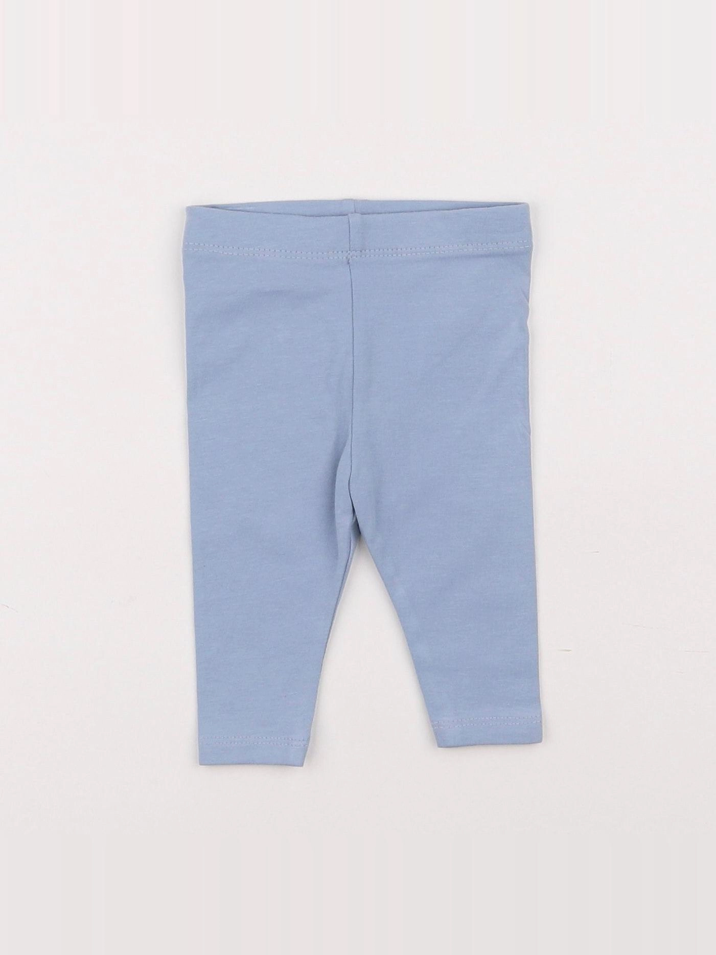 Vertbaudet - legging bleu - 1 mois