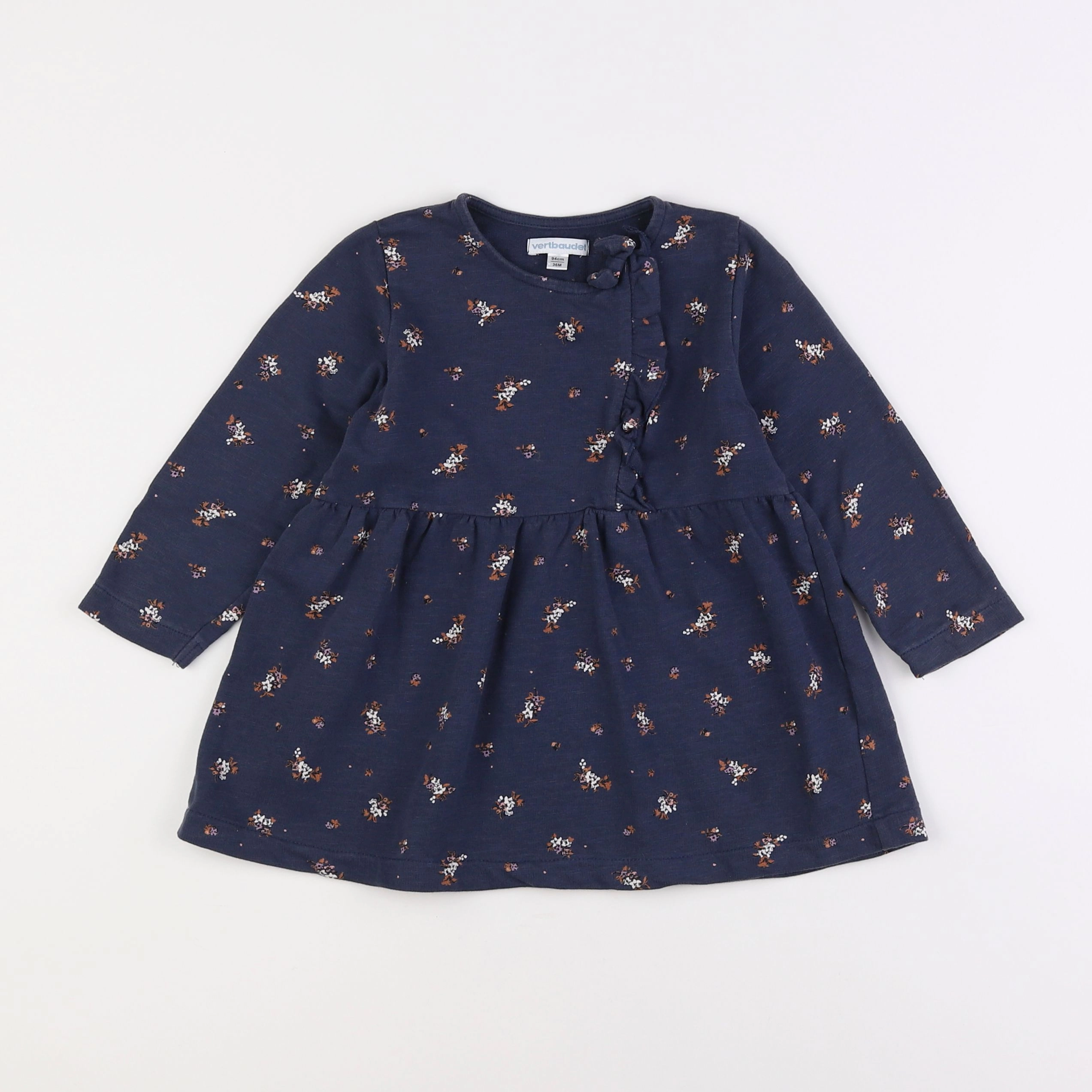 Vertbaudet - robe bleu - 3 ans