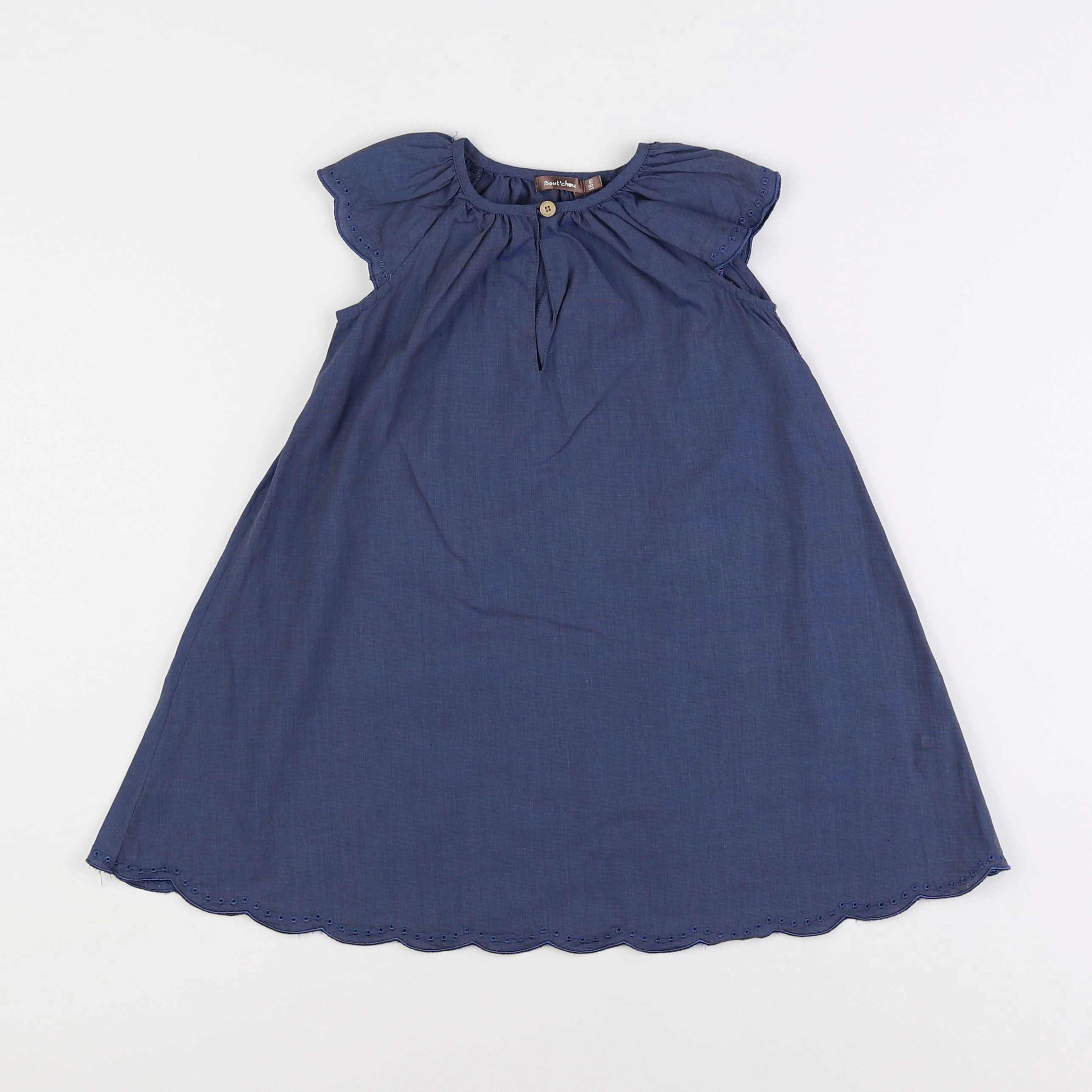 Boutchou - robe bleu - 18 mois