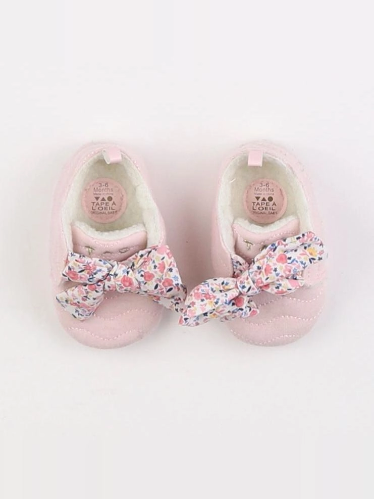 Tape à l'oeil - chaussons rose - pointure 17