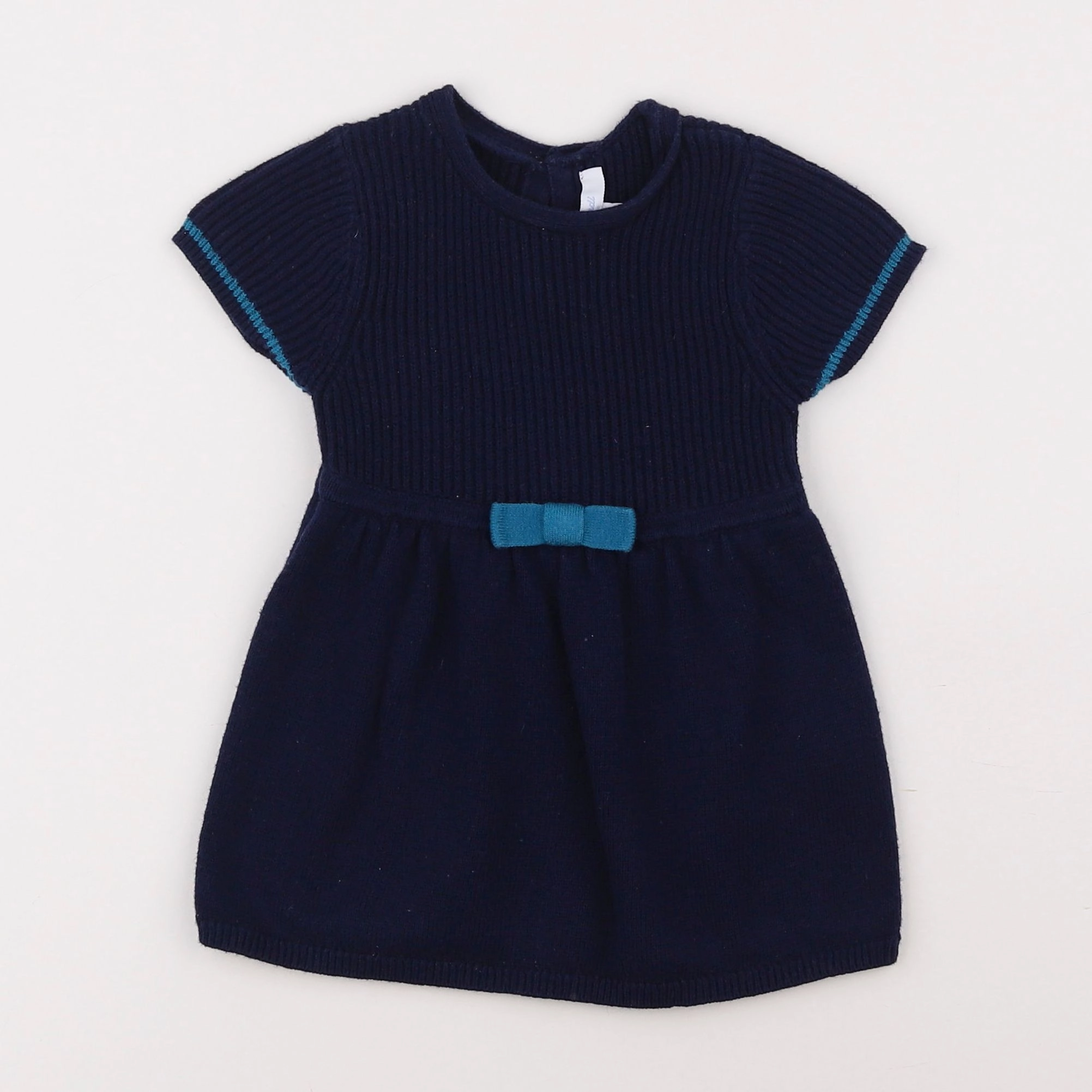 Jacadi - robe bleu - 12 mois