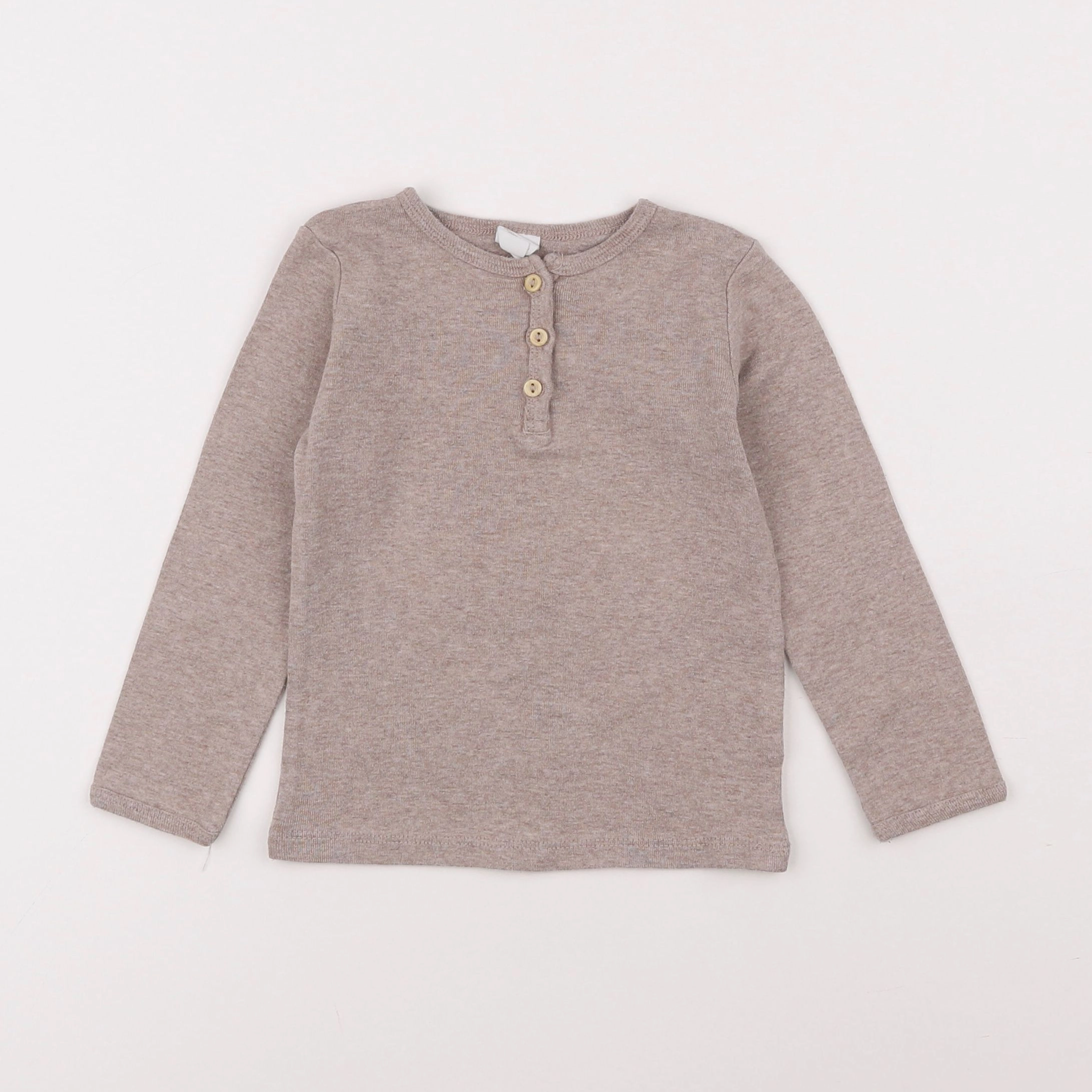 H&M - tee-shirt beige - 18 mois à 2 ans