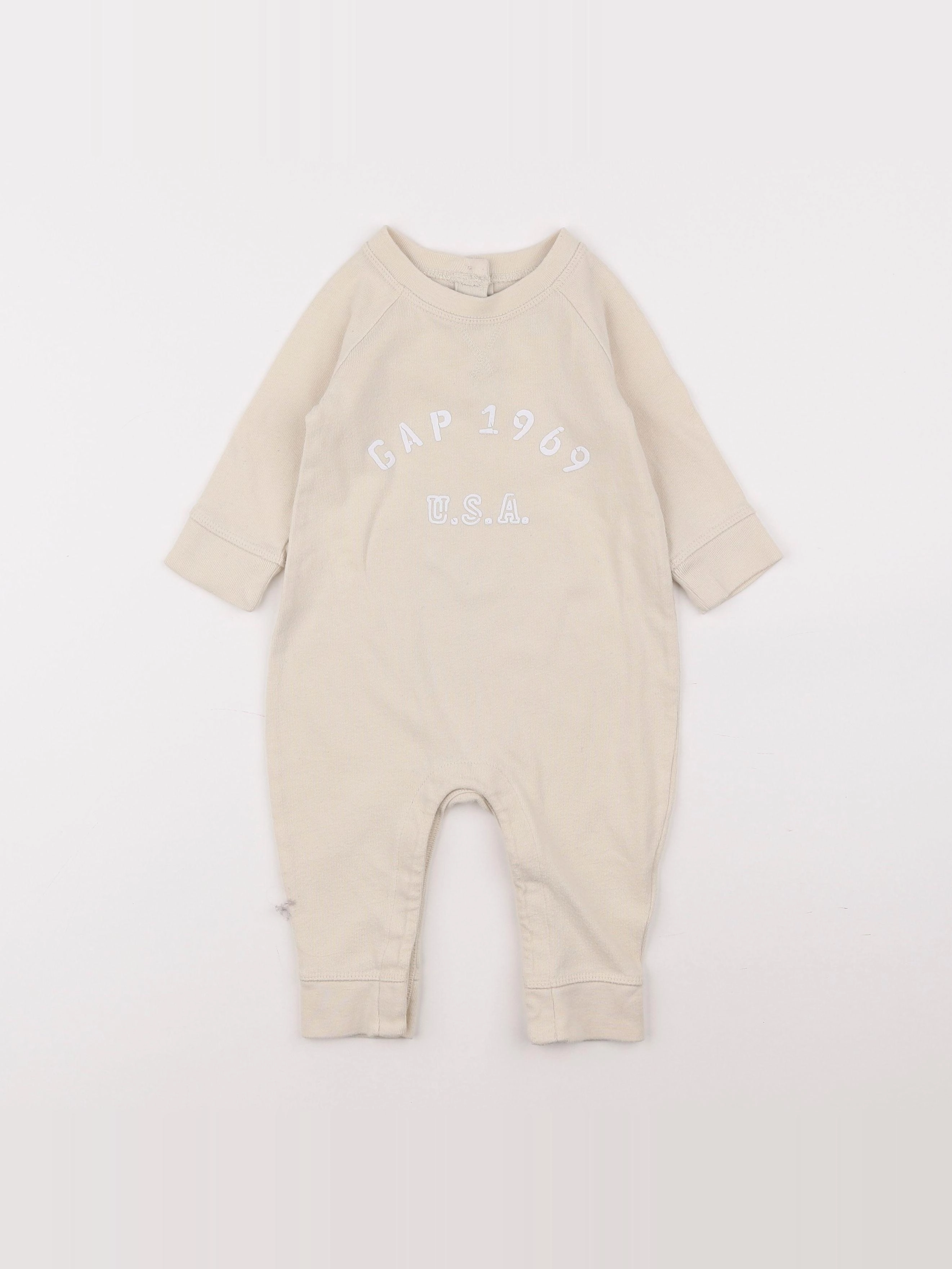 GAP - combinaison beige - 3/6 mois