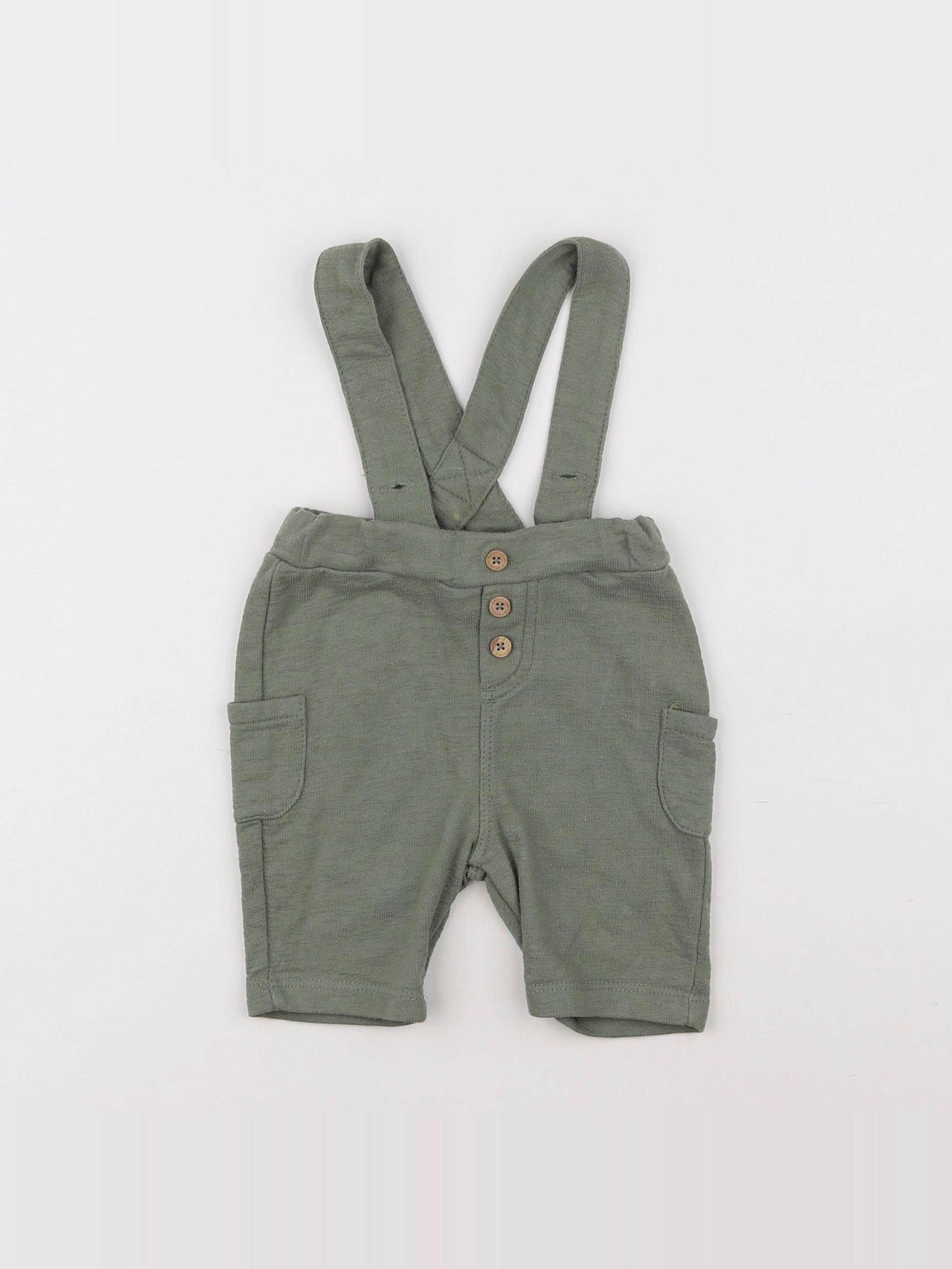 Tape à l'oeil - pantalon vert - 3 mois