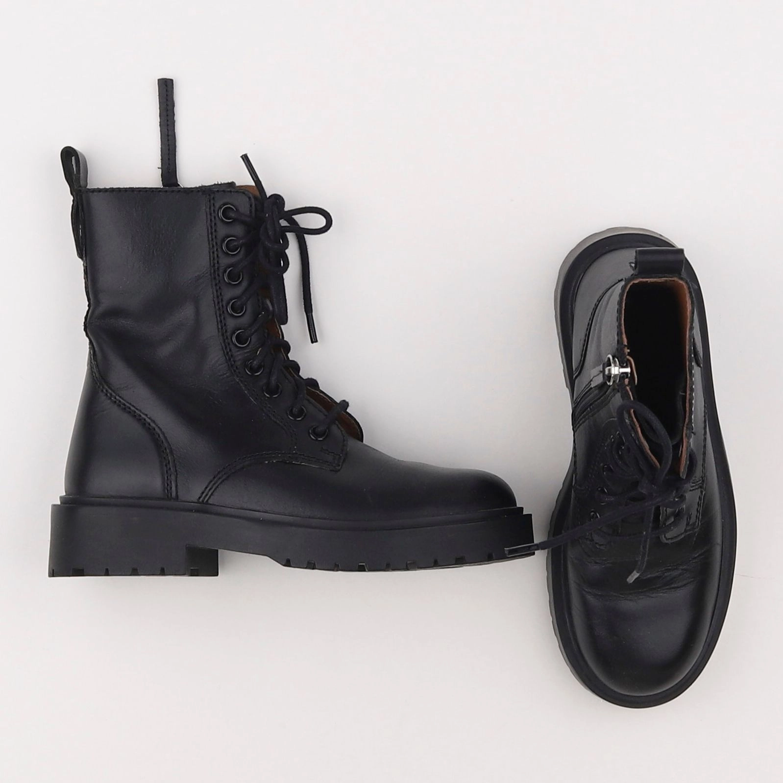 Zara - boots noir - pointure 33