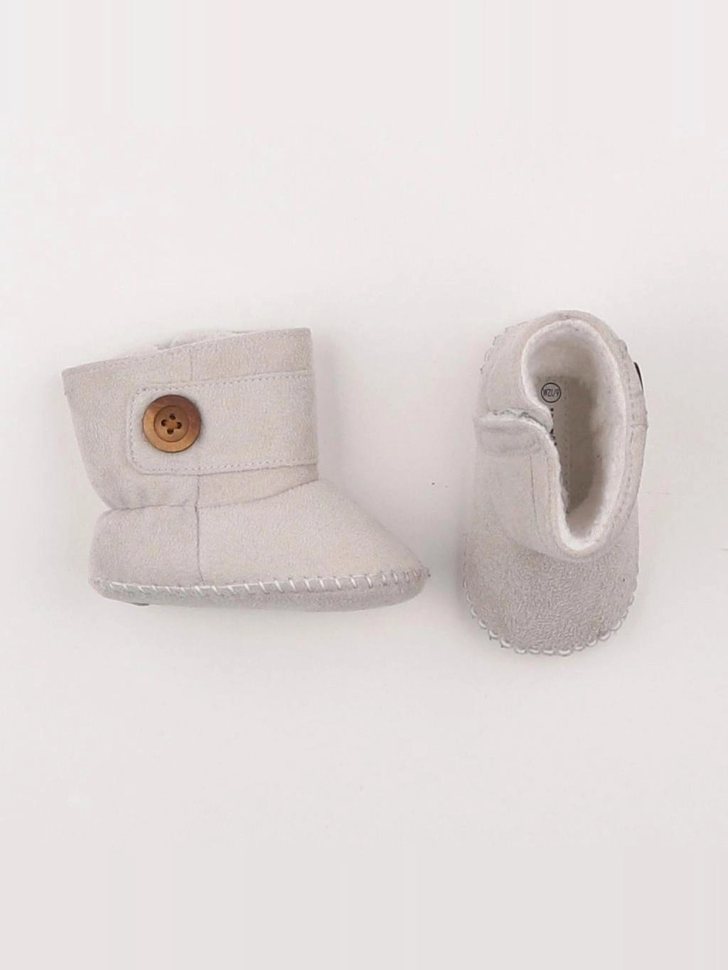Vertbaudet - chaussons beige - pointure 18/19