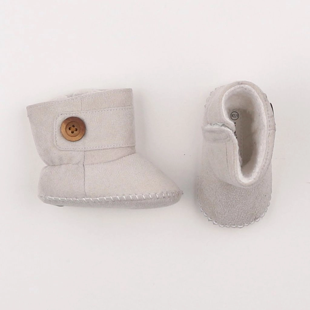 Vertbaudet - chaussons beige - pointure 18/19