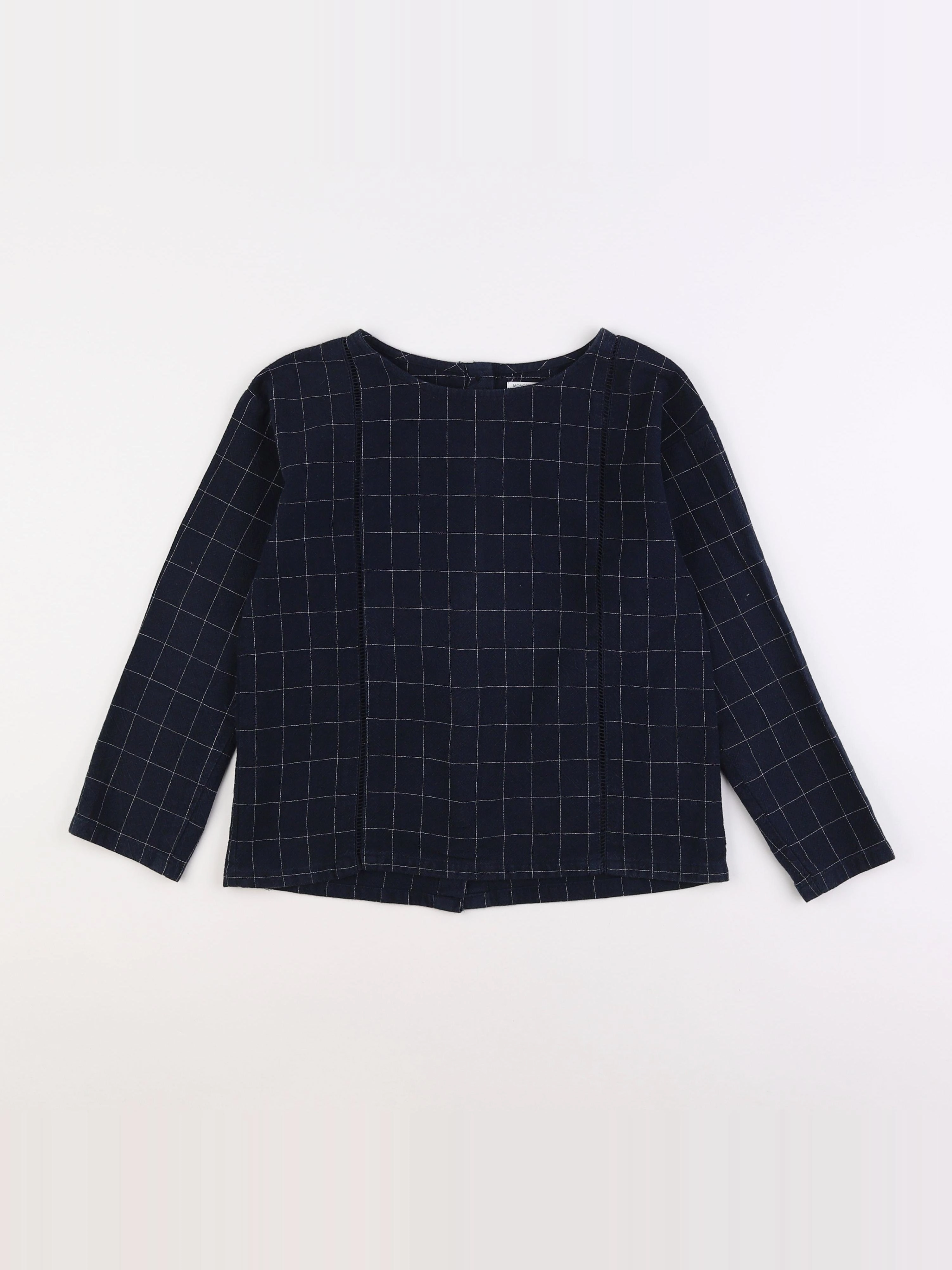 Monoprix - blouse bleu - 12 ans