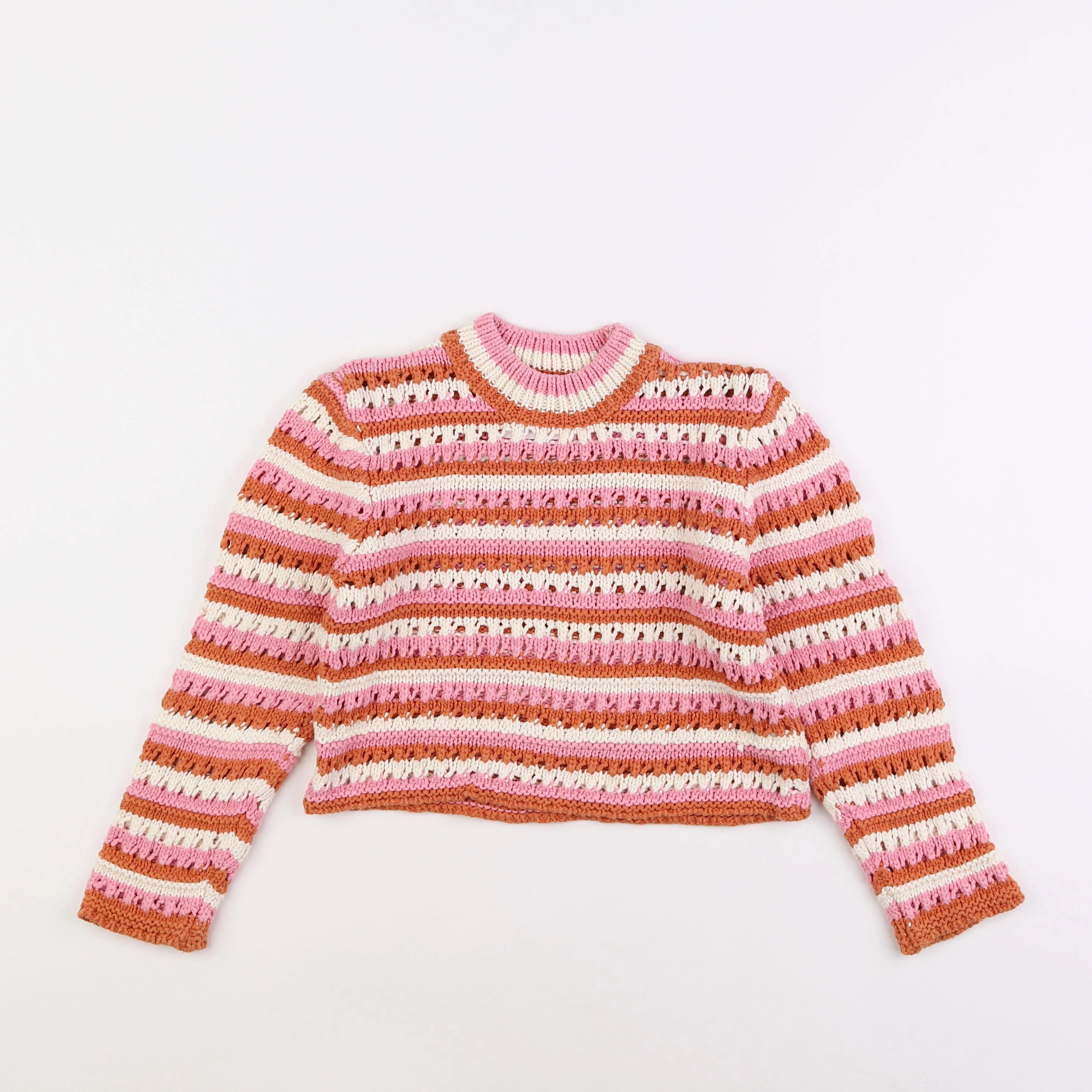 Zara - pull rose - 9/10 ans