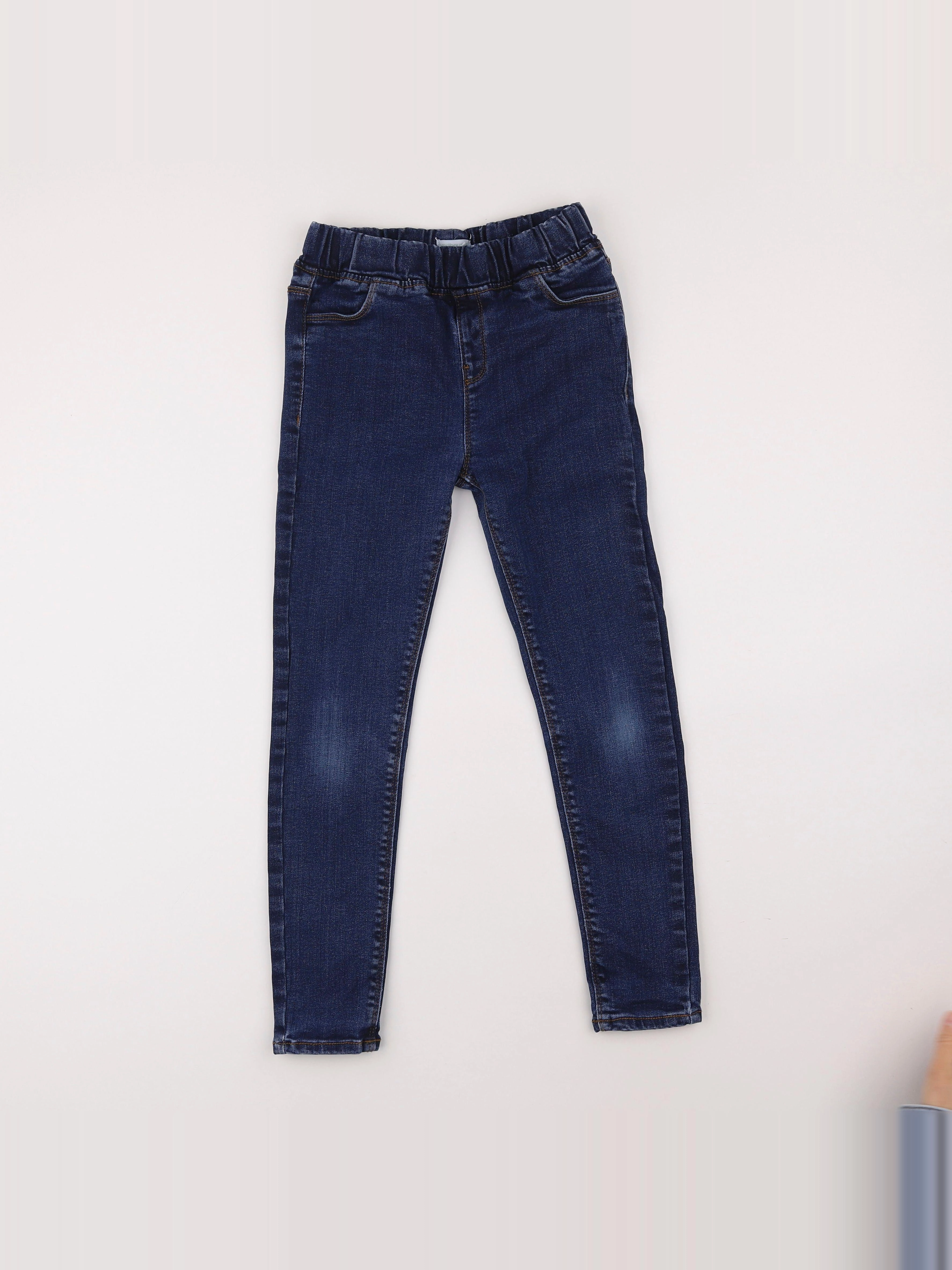 Vertbaudet - jegging bleu - 9 ans