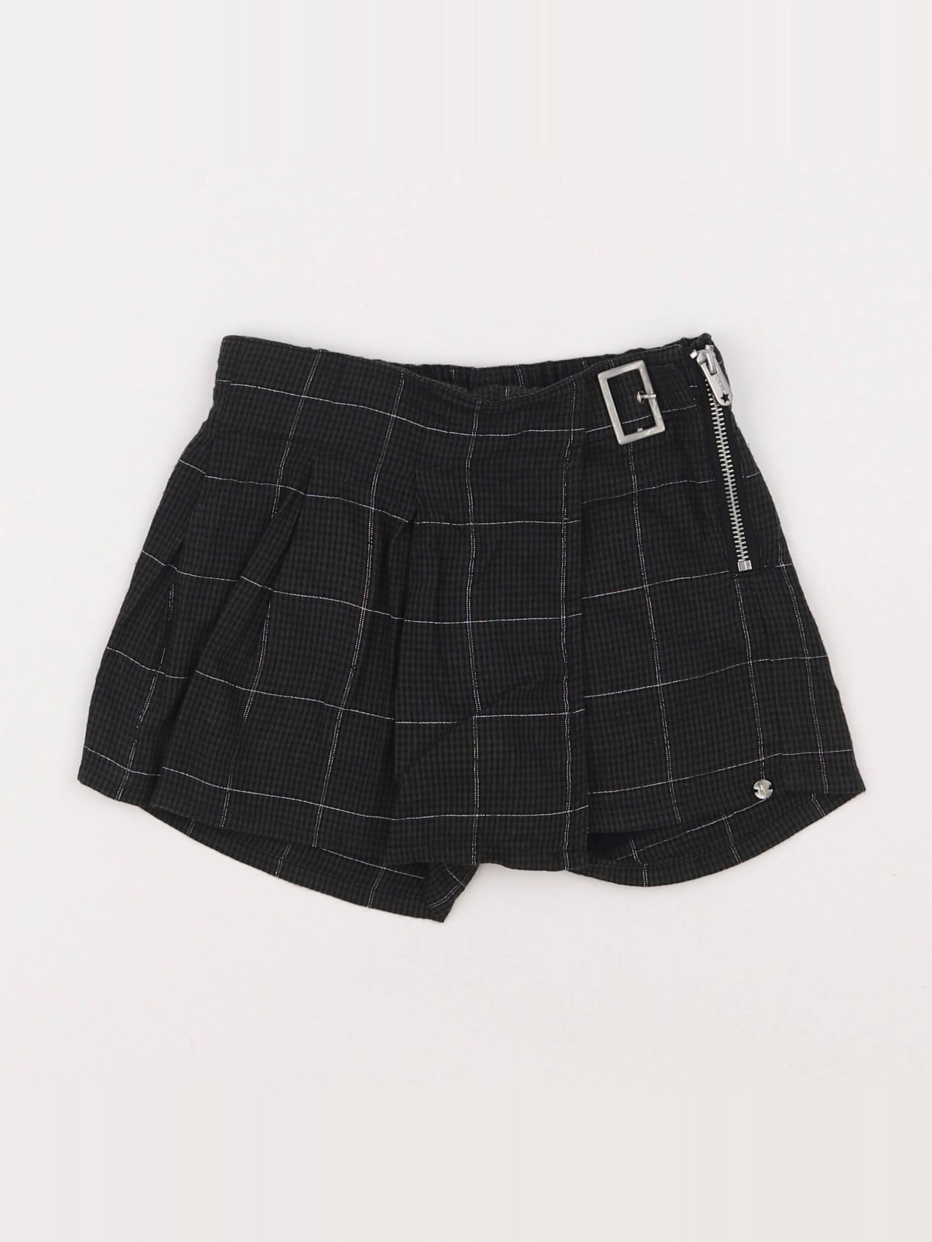 IKKS - jupe short gris, argent - 6 ans