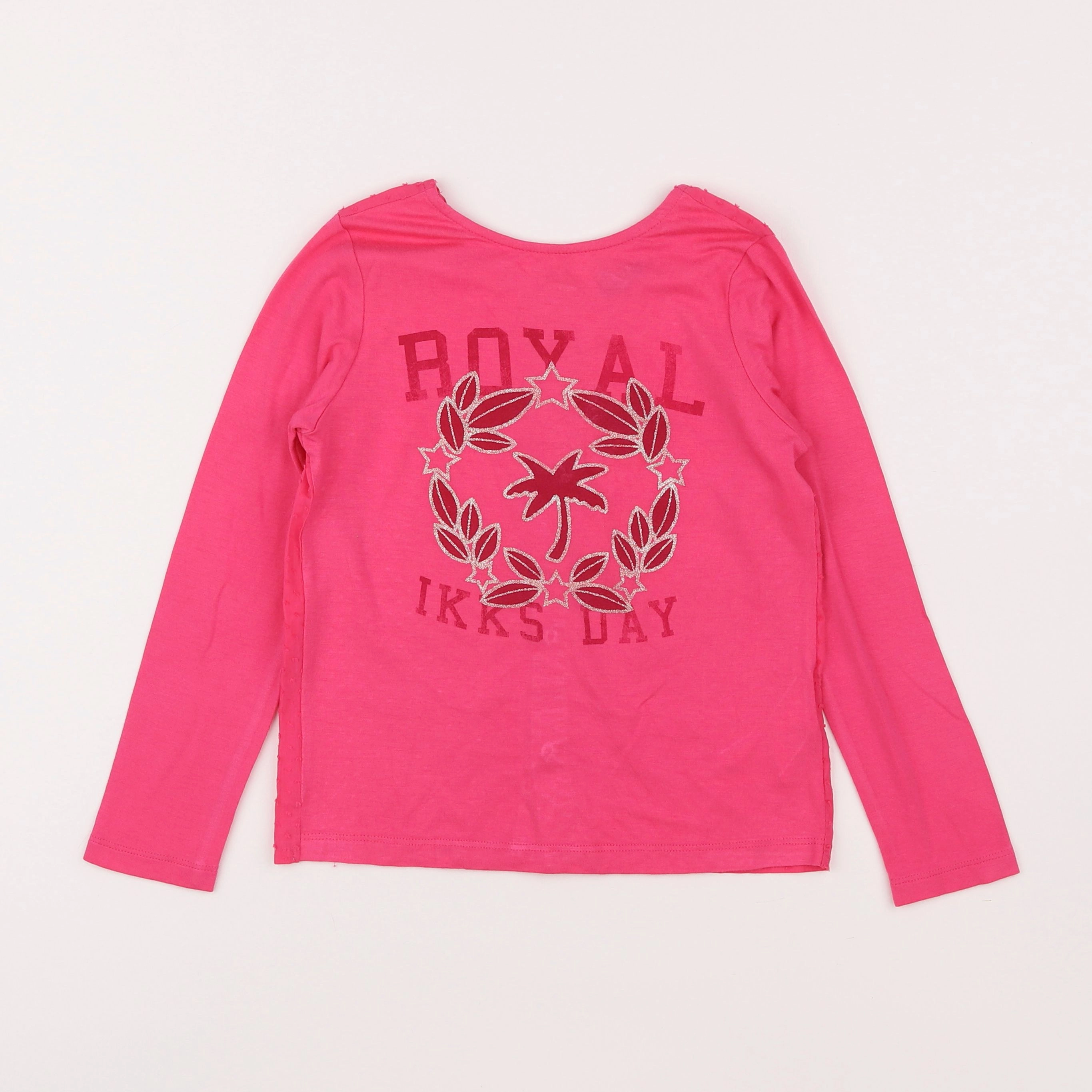 IKKS - tee-shirt rose - 6 ans