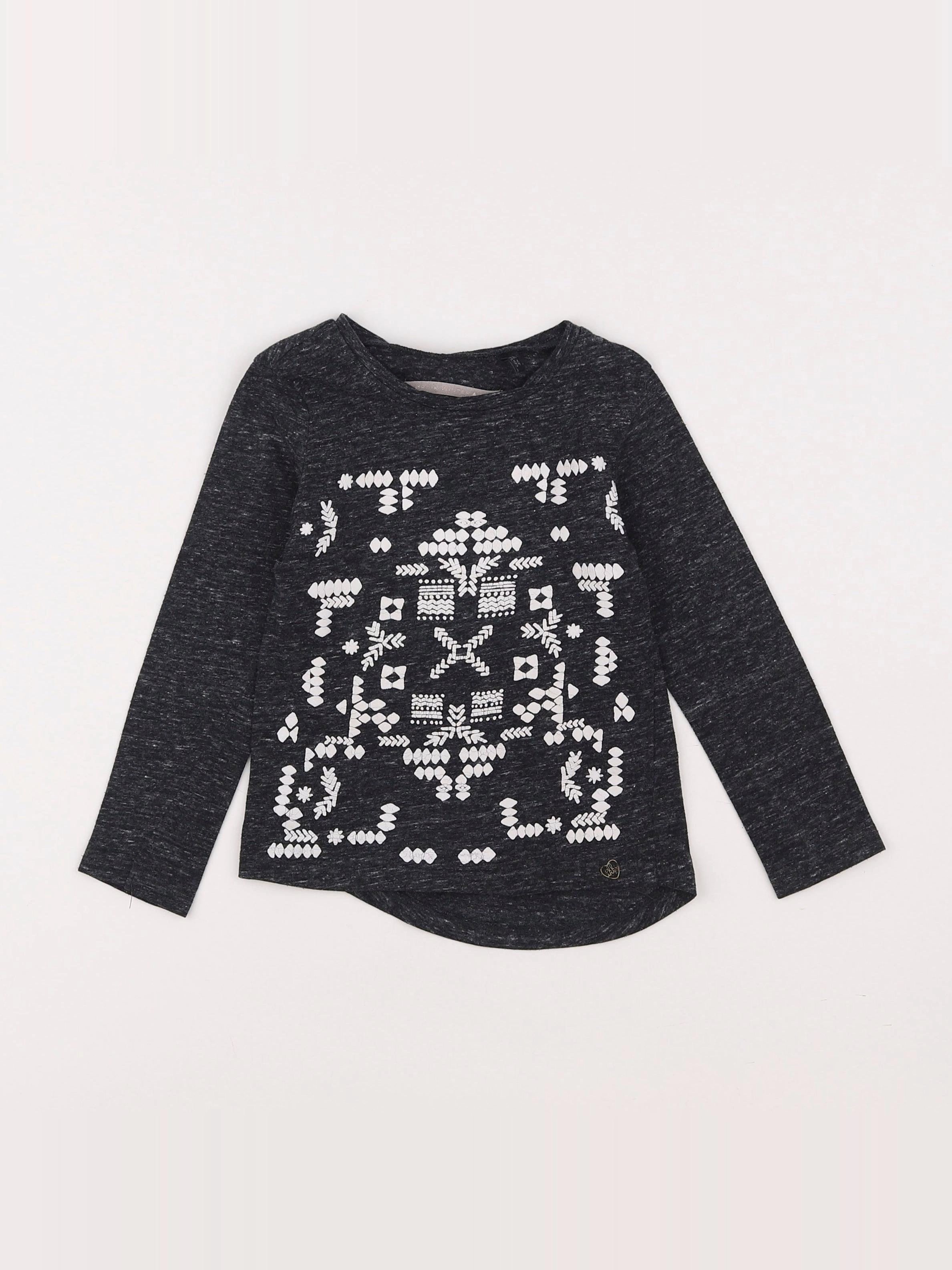 IKKS - tee-shirt gris - 3 ans