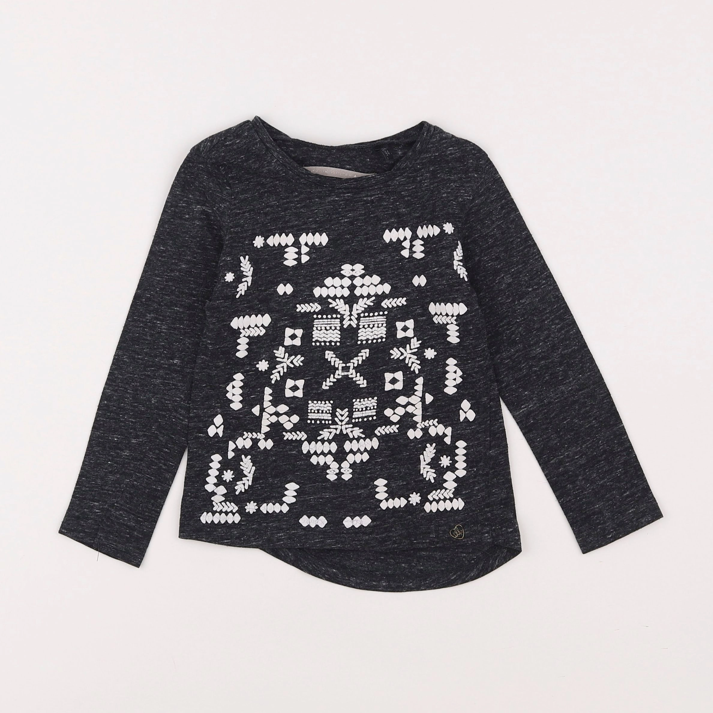 IKKS - tee-shirt gris - 3 ans