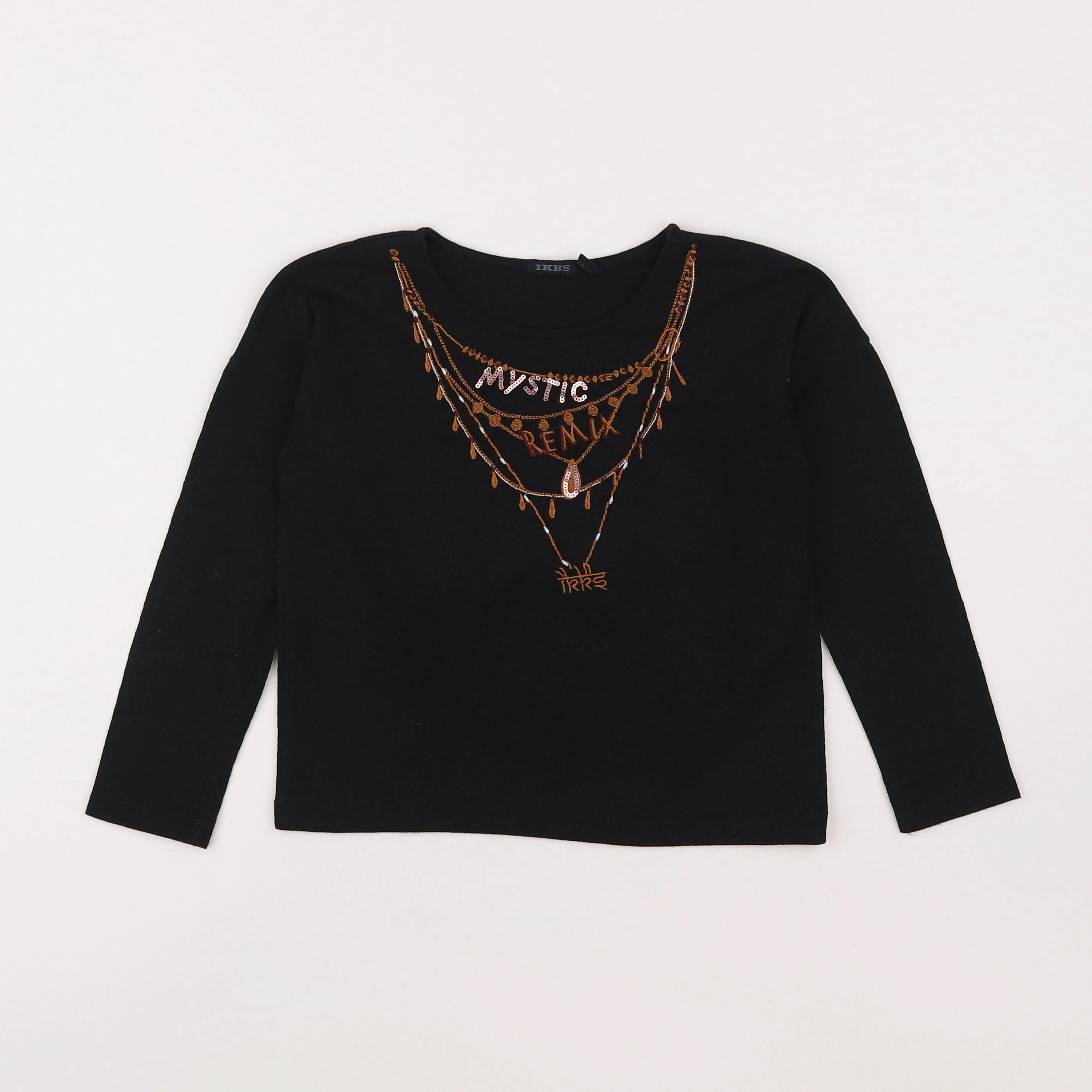 IKKS - tee-shirt noir - 6 ans